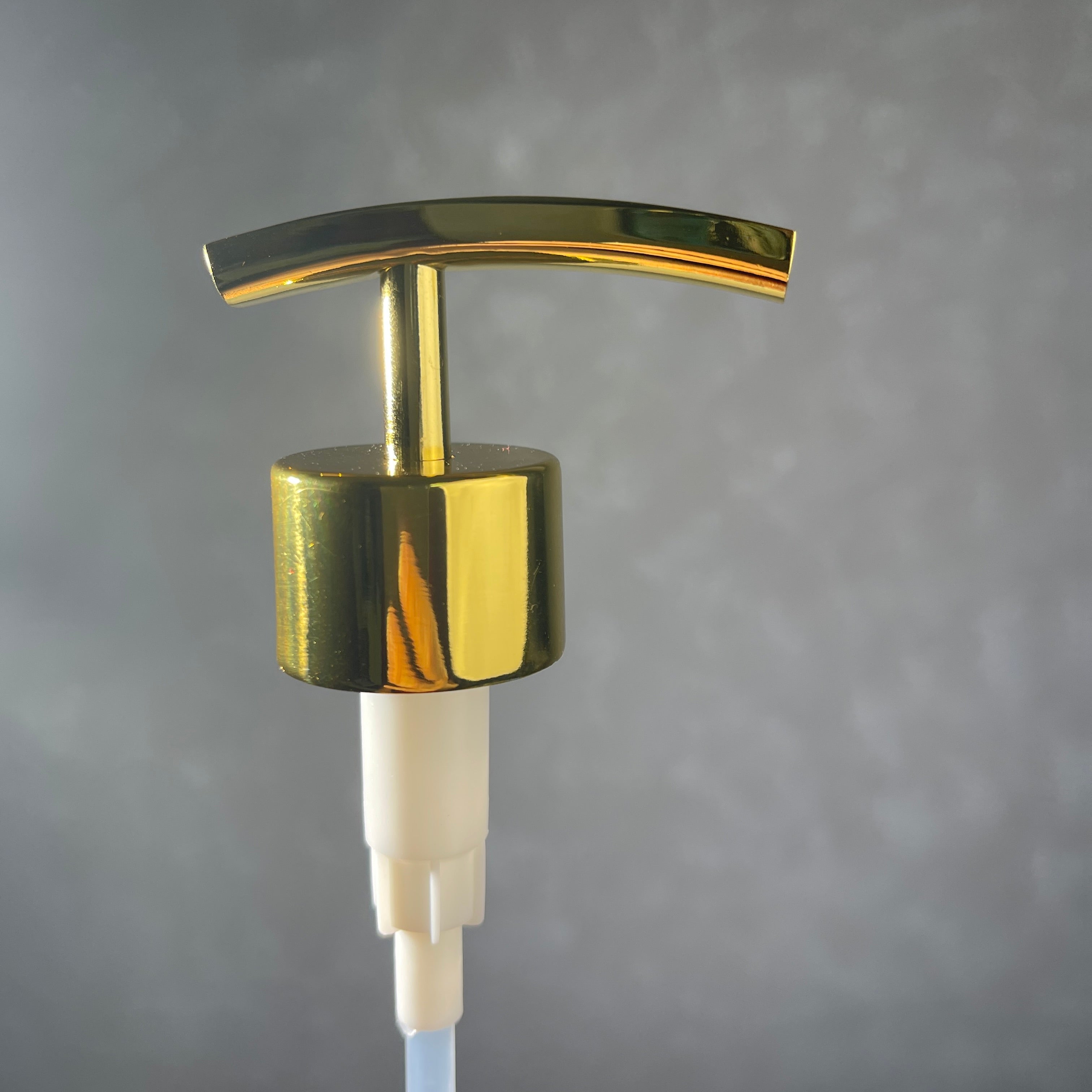 gold finish metal soap dispenser pump rainbow 2cc model