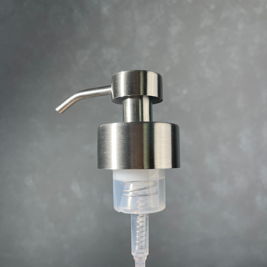 foaming soap pump head stainless steel