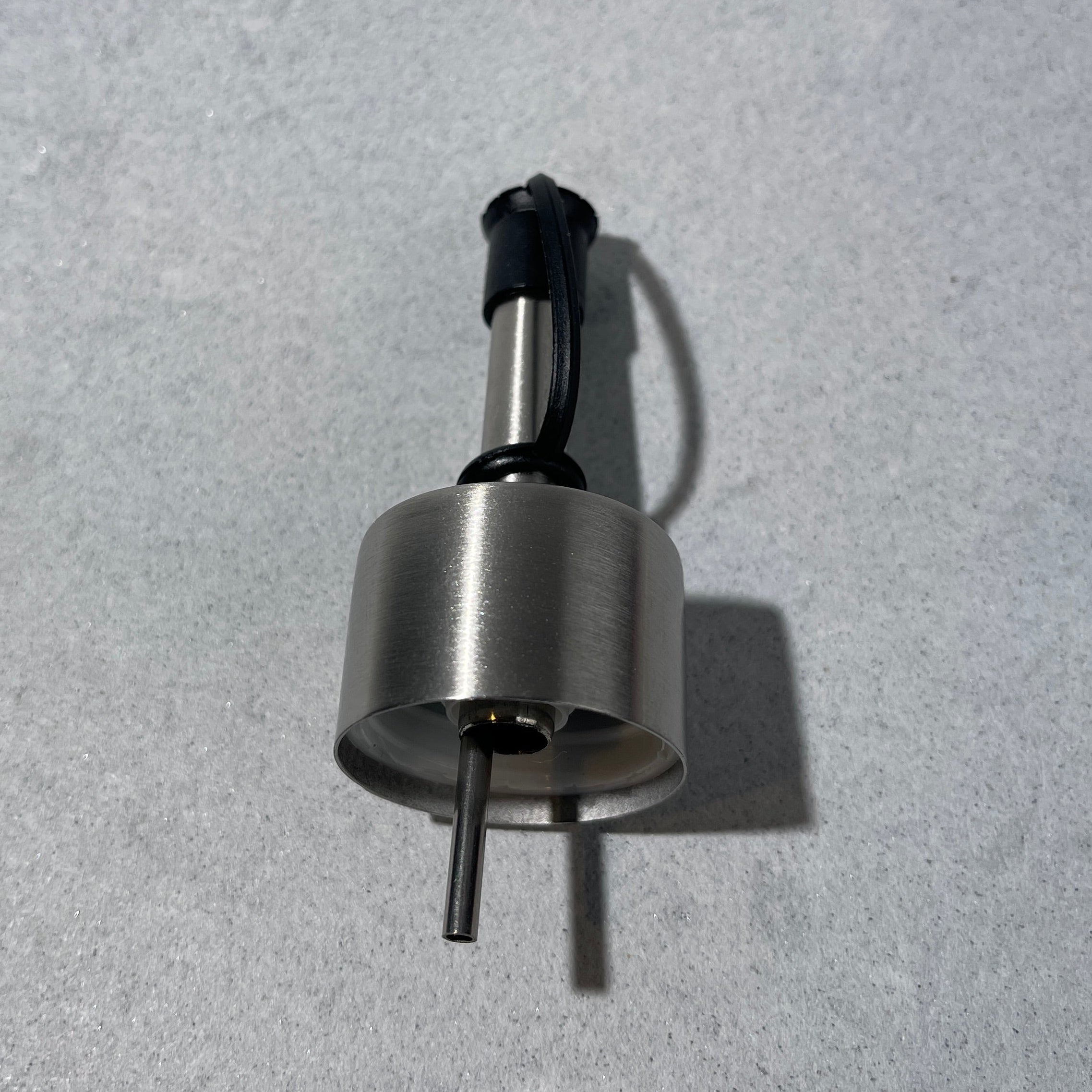 brushed stainless pour spout 28/400 thread size