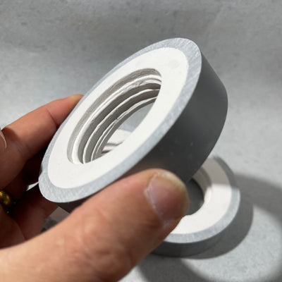 thread mold  foamer pump size for making bottle threads in clay that shrinks 13%