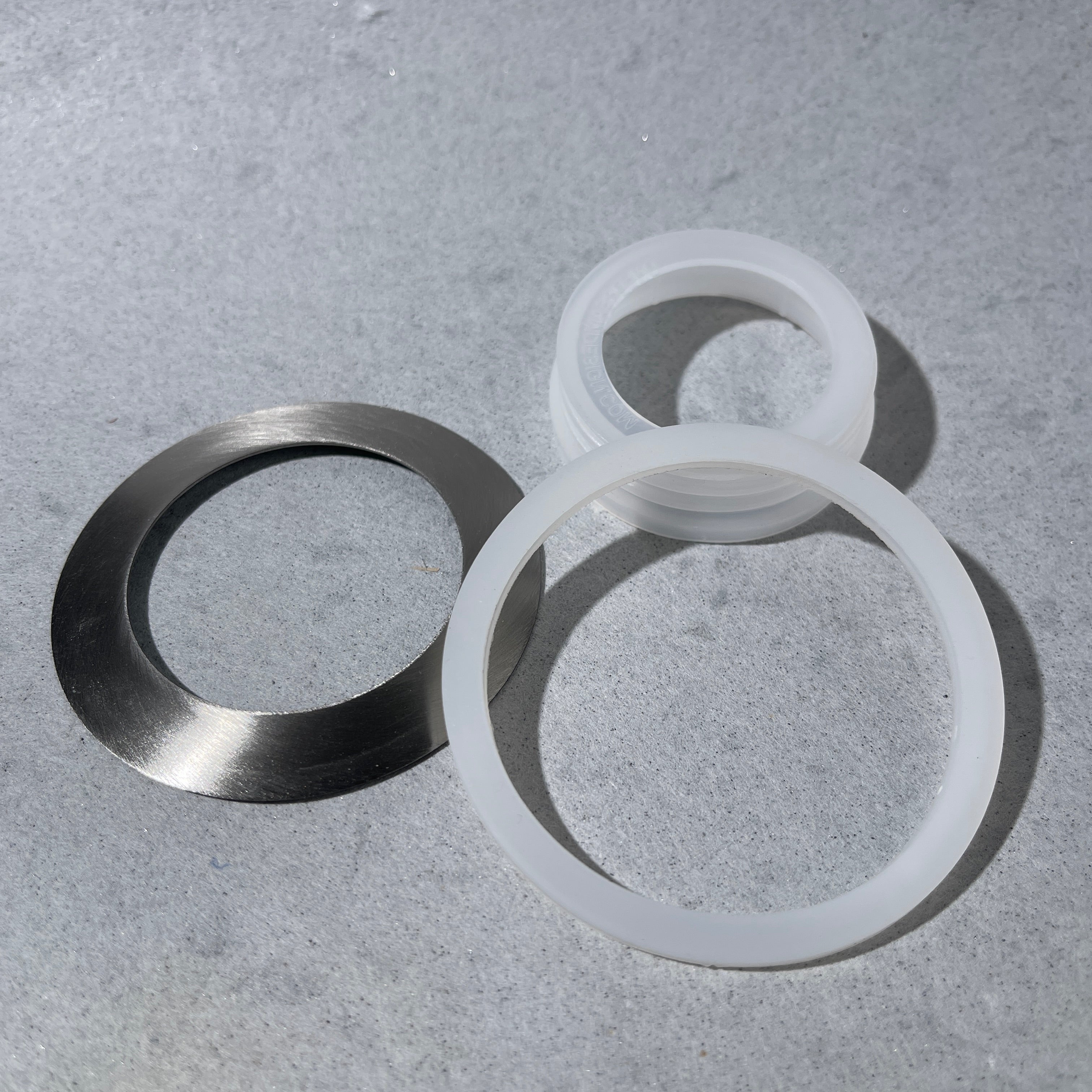 mason jar foam soap pump 3 piece adapter kit stainless steel  silicone and plastic
