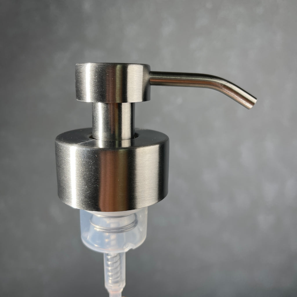 foaming soap pump head stainless steel