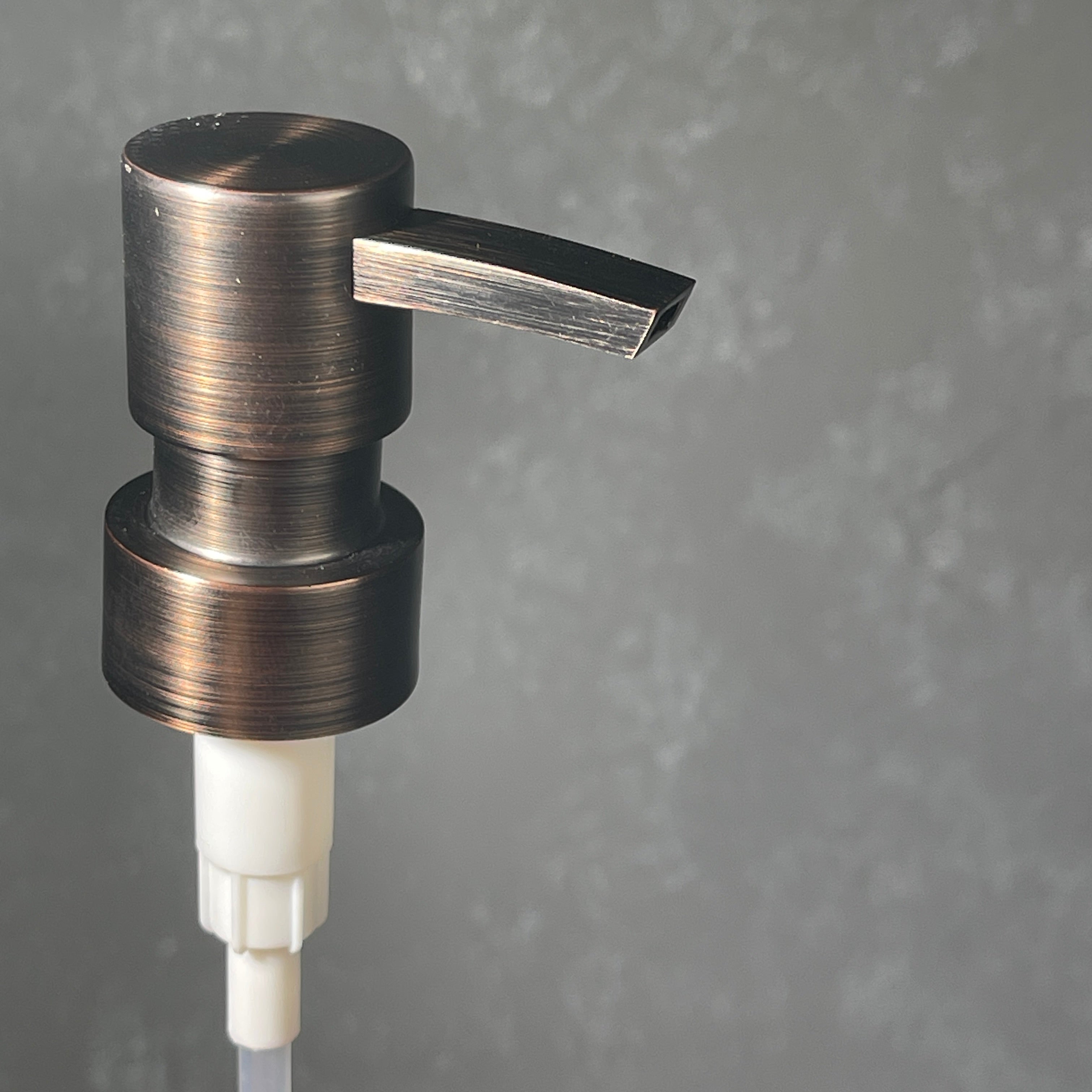 soap pump bronze heavy duty flat head