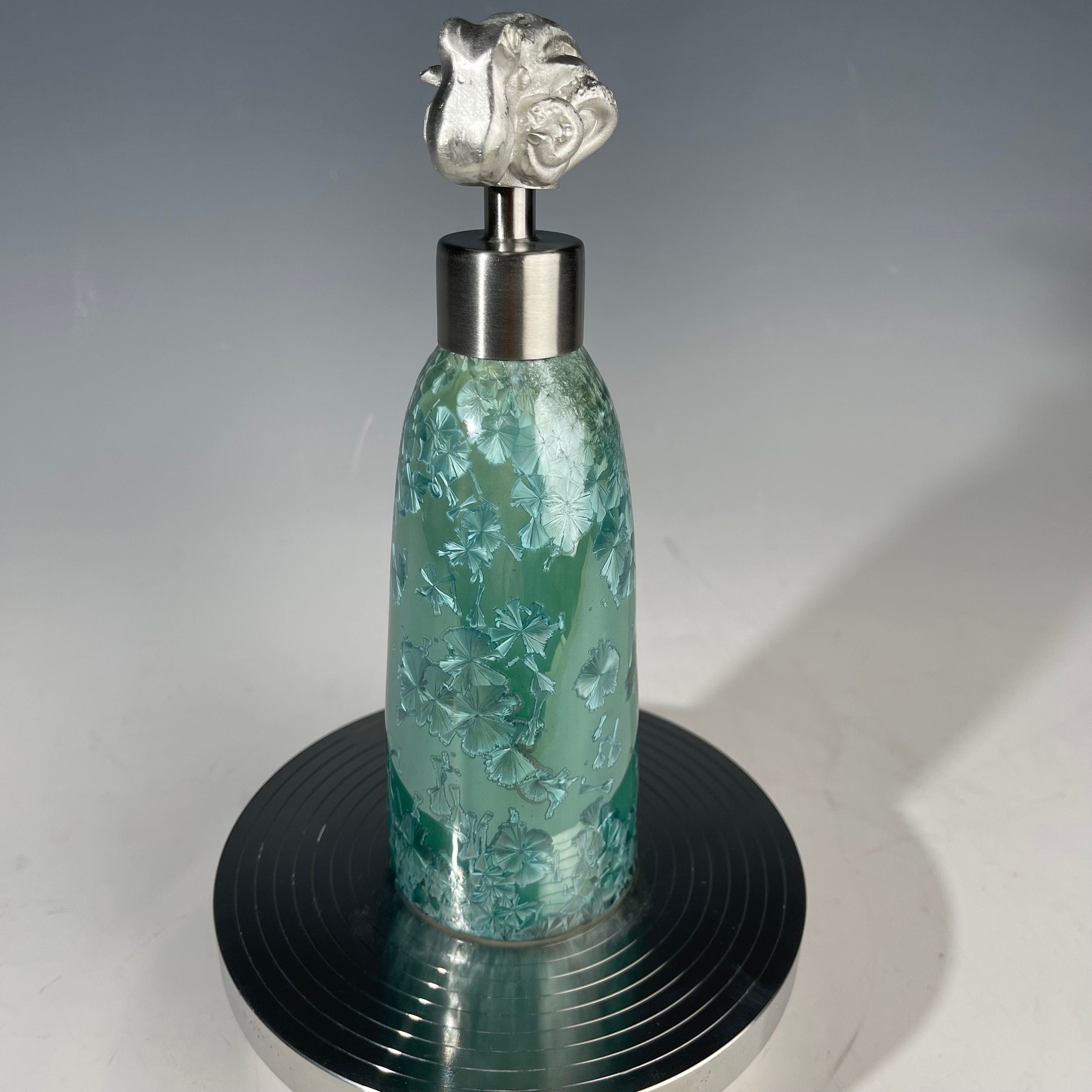 Octopus Soap Pump, Lotion and or Hand Sanitizer Pump Ocean bath, Crystal Sea Fade