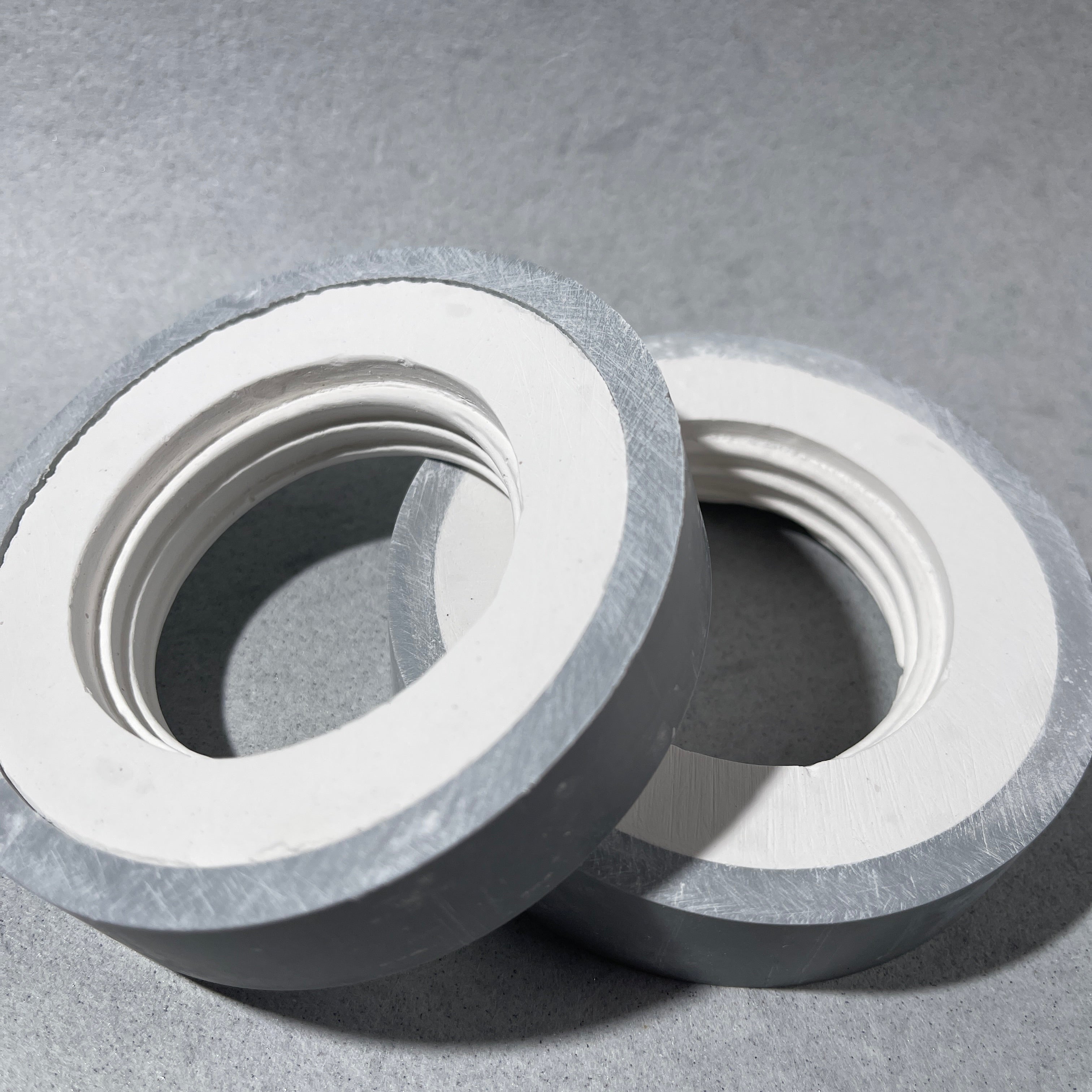 thread mold  foamer pump size for making bottle threads in clay that shrinks 13%