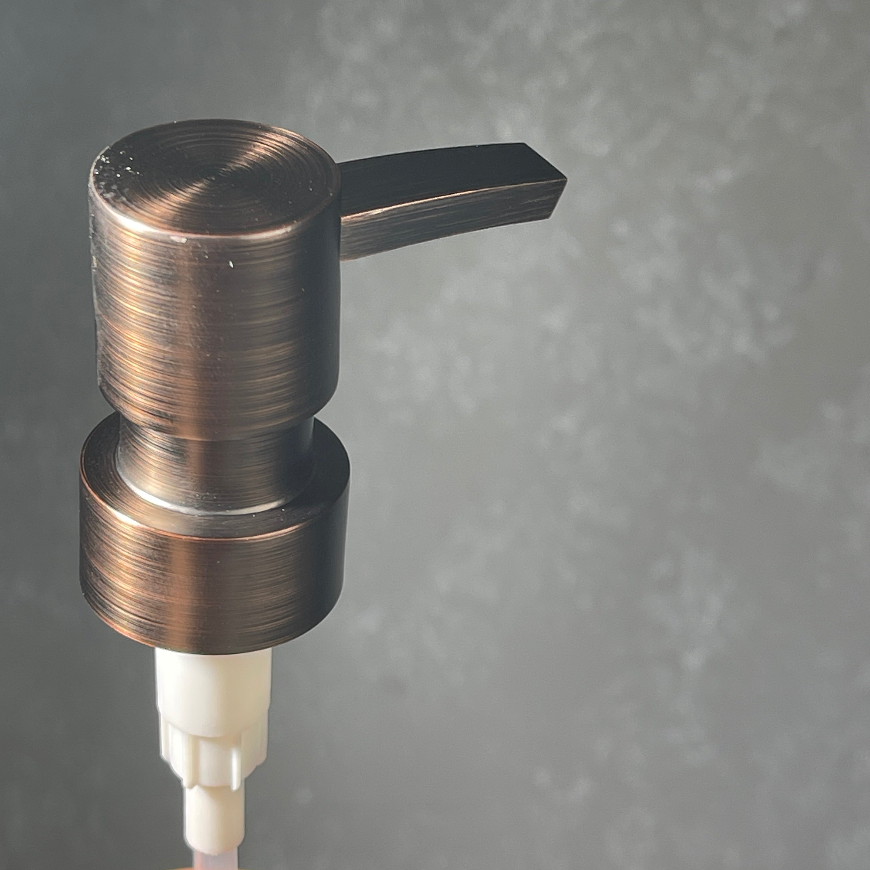 soap pump bronze heavy duty flat head