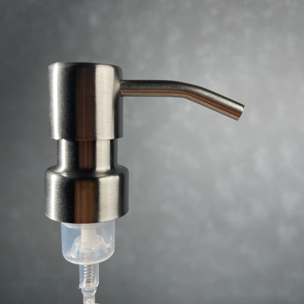 mini-28/400 size foaming soap pump stainless steel