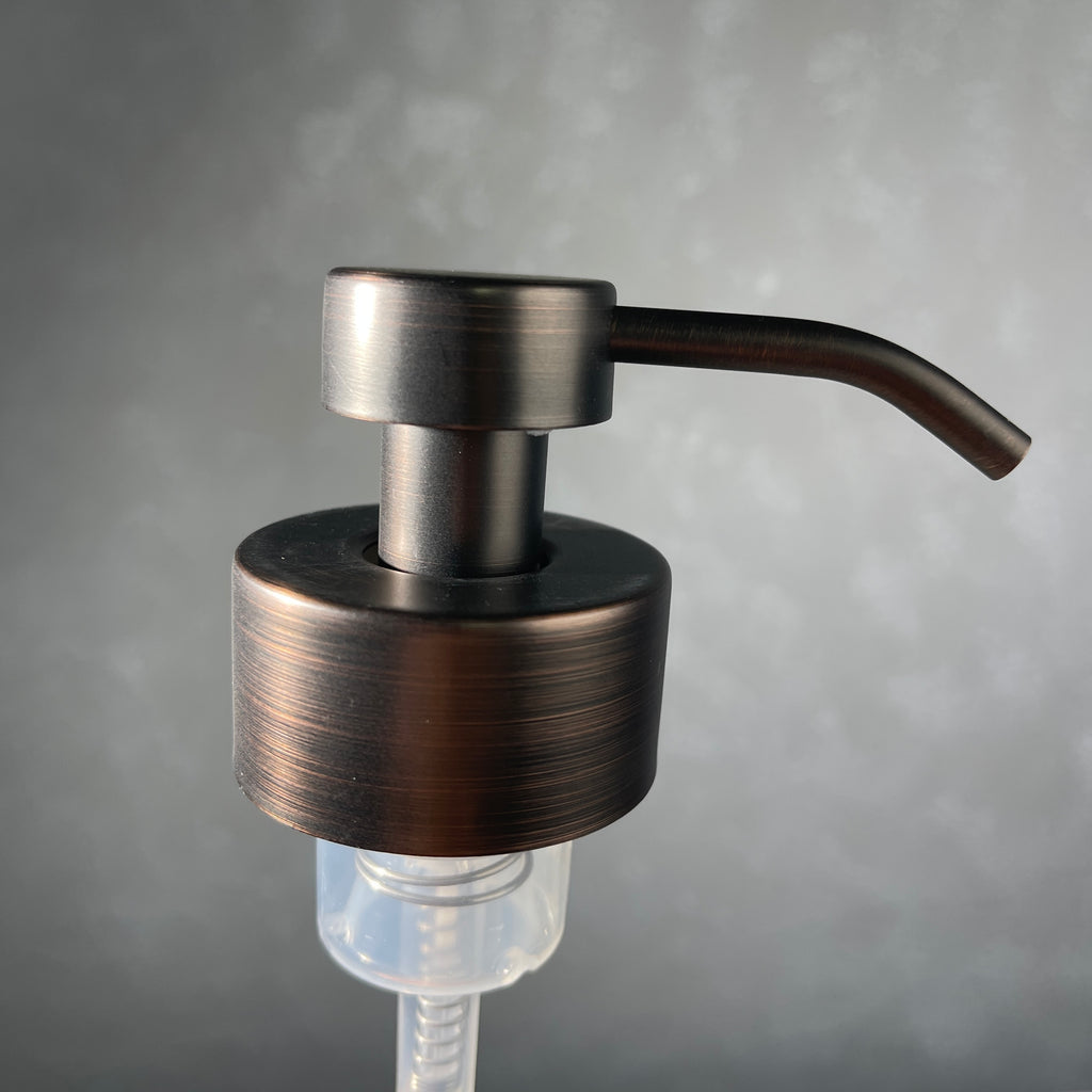 big bronze finish foaming soap dispenser