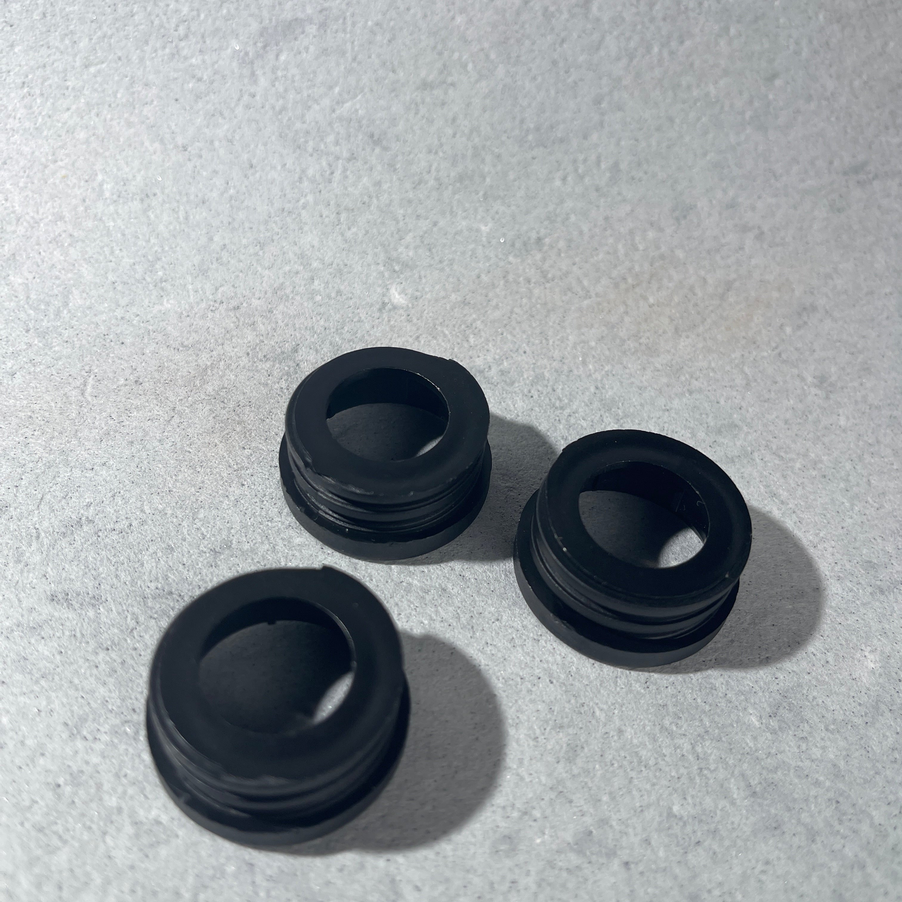 glue down collar threads for attachment of soap pumps