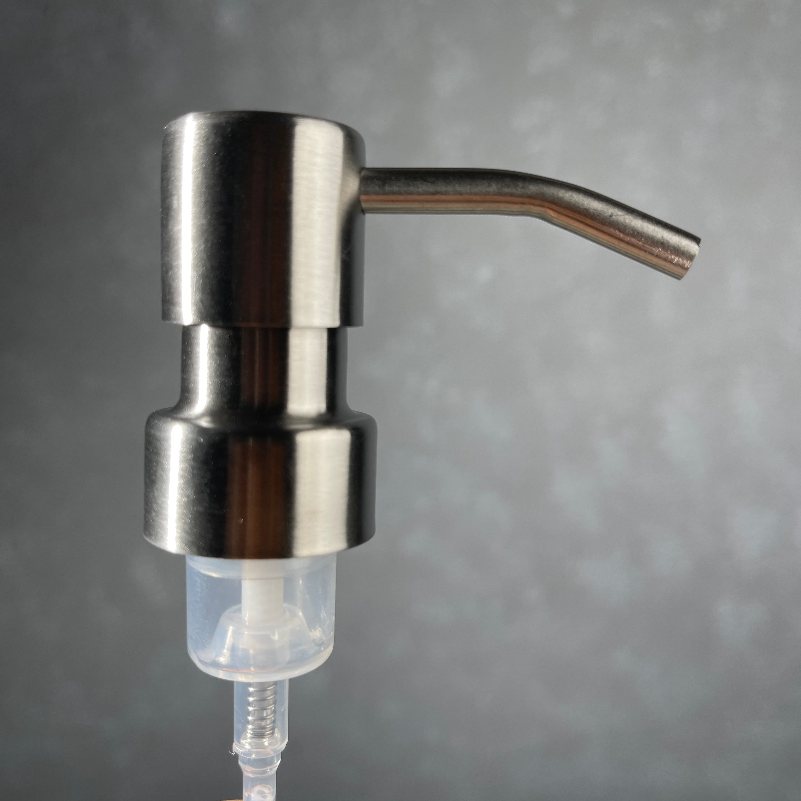 mini-28/400 size foaming soap pump stainless steel