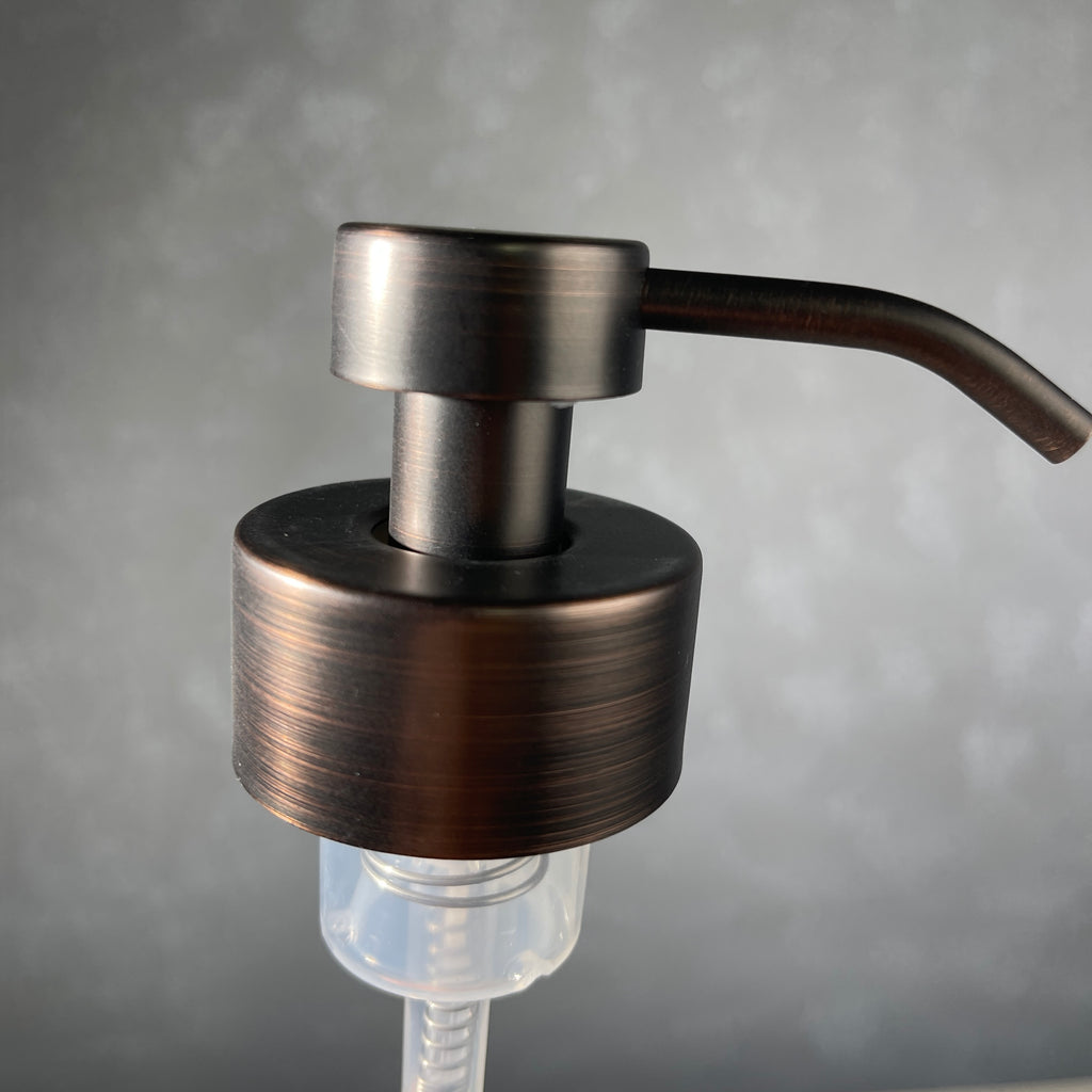 big bronze finish foaming soap dispenser