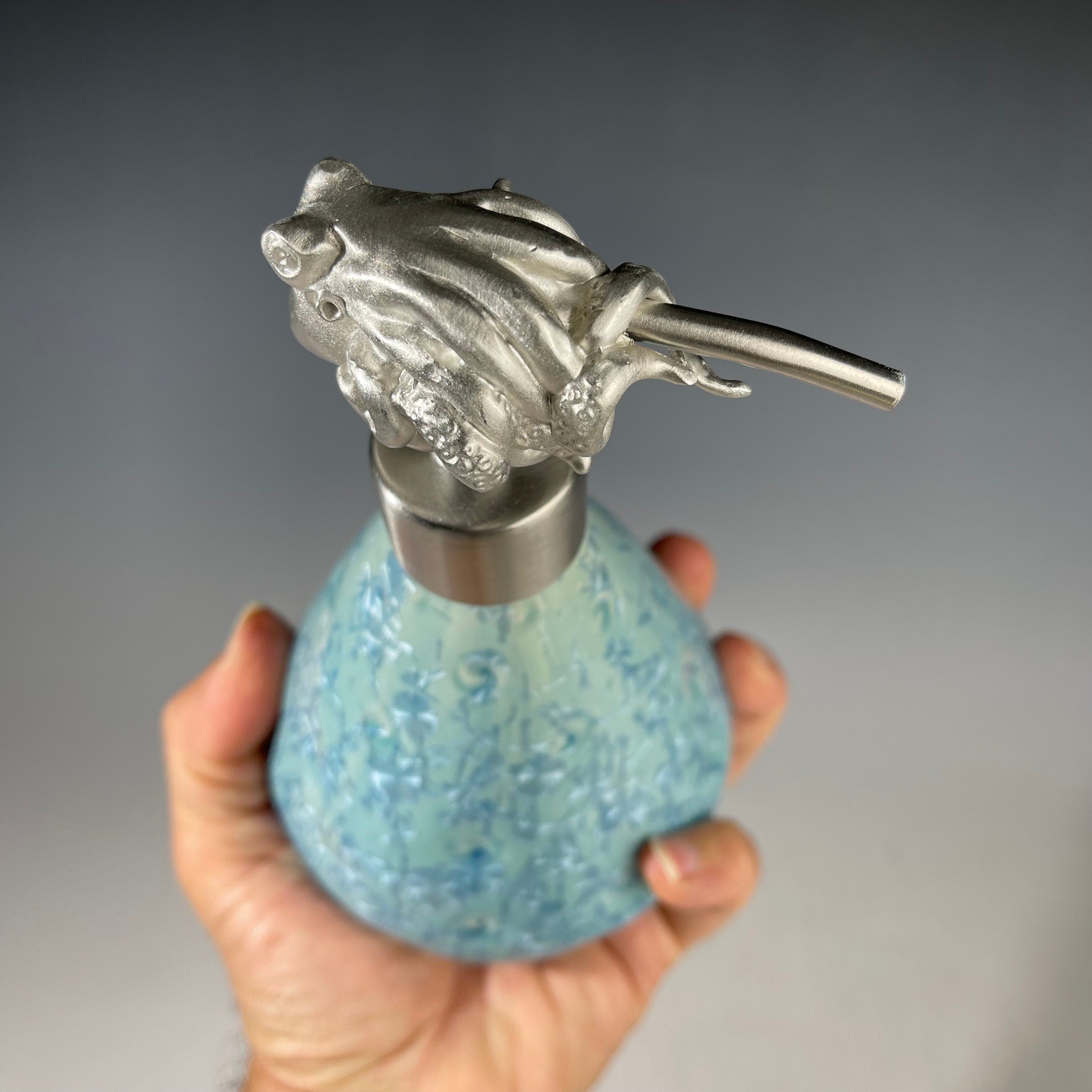 Octopus Soap Pump, Lotion and  Soap Pump  Ocean bath, Crystal Sea Fade