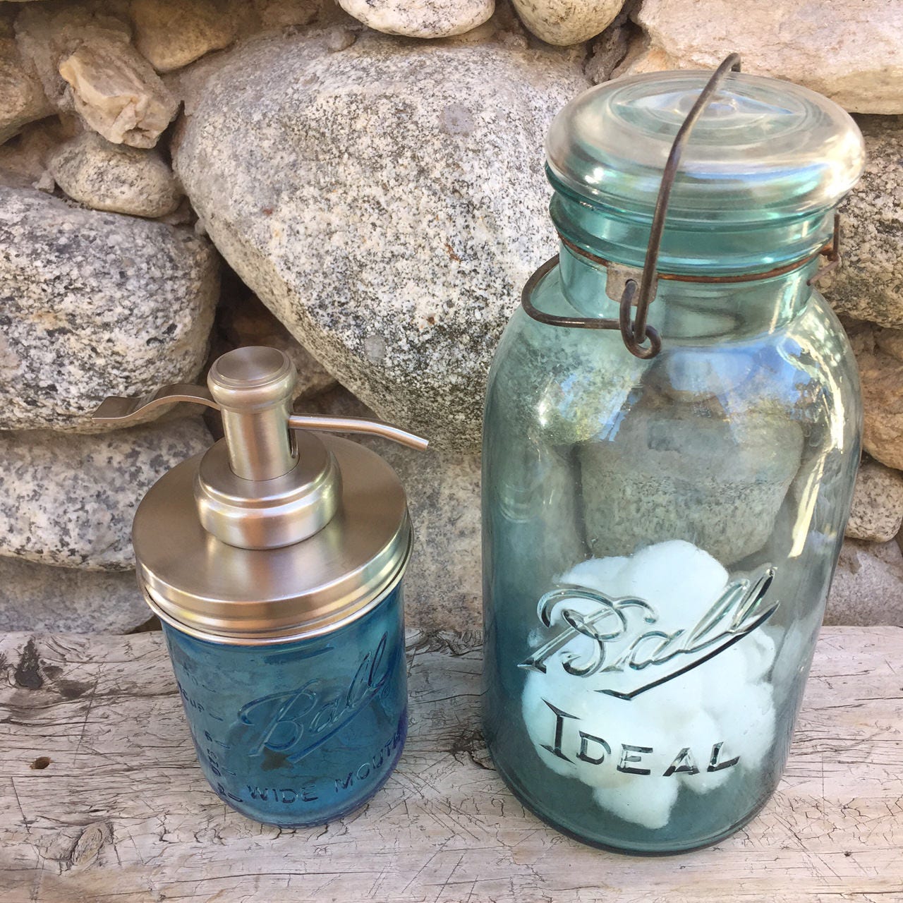 Mason Jar Soap Pump Kit Old Fashioned Well Pump Wide Mouth 304 lid