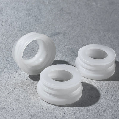 collar thread rings glue down for dispensers with no threads