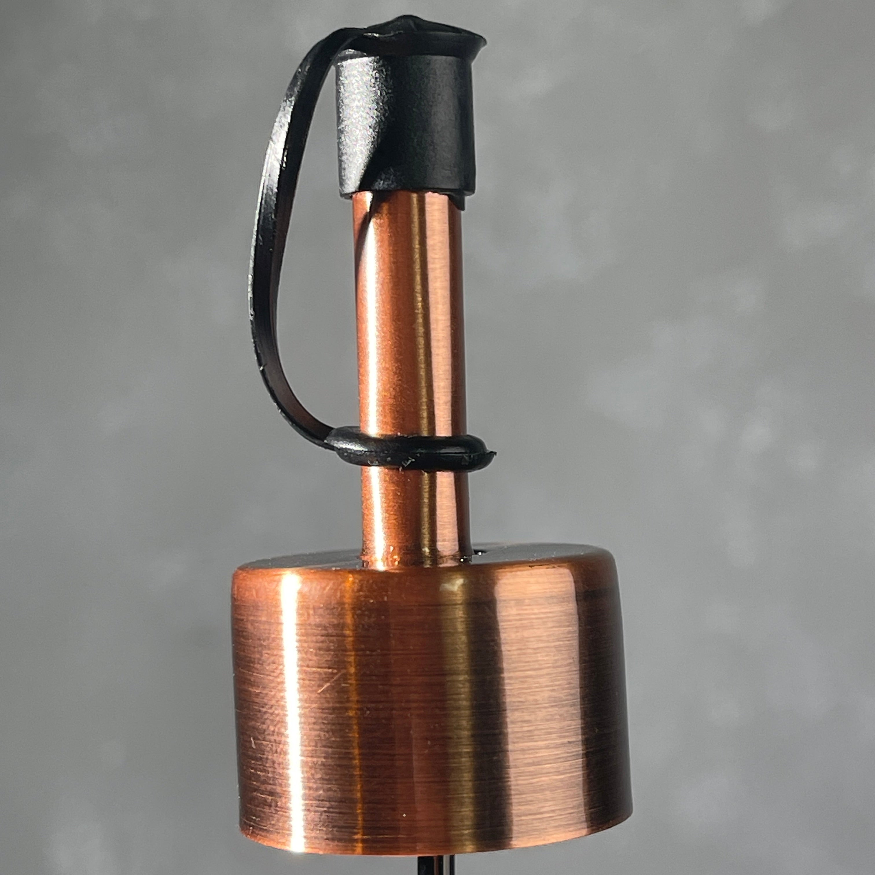 copper finish pour spout fits 28/400 threads