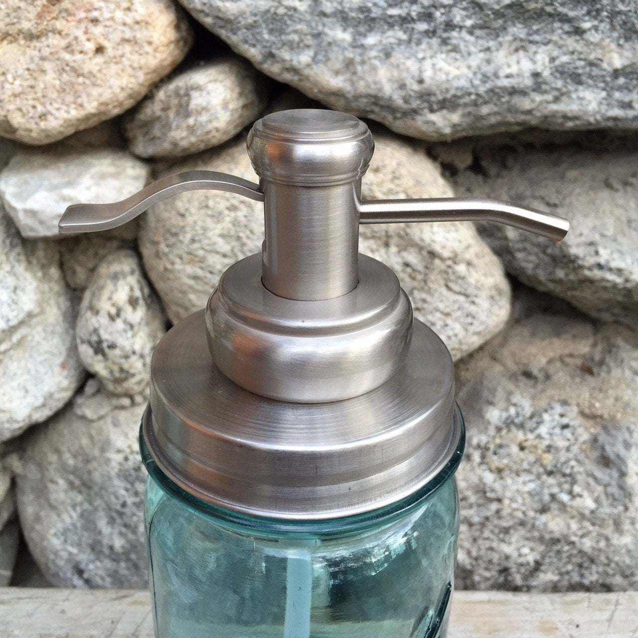 Mason Jar Soap Pump Kit Old Fashioned Well Pump 304 lid