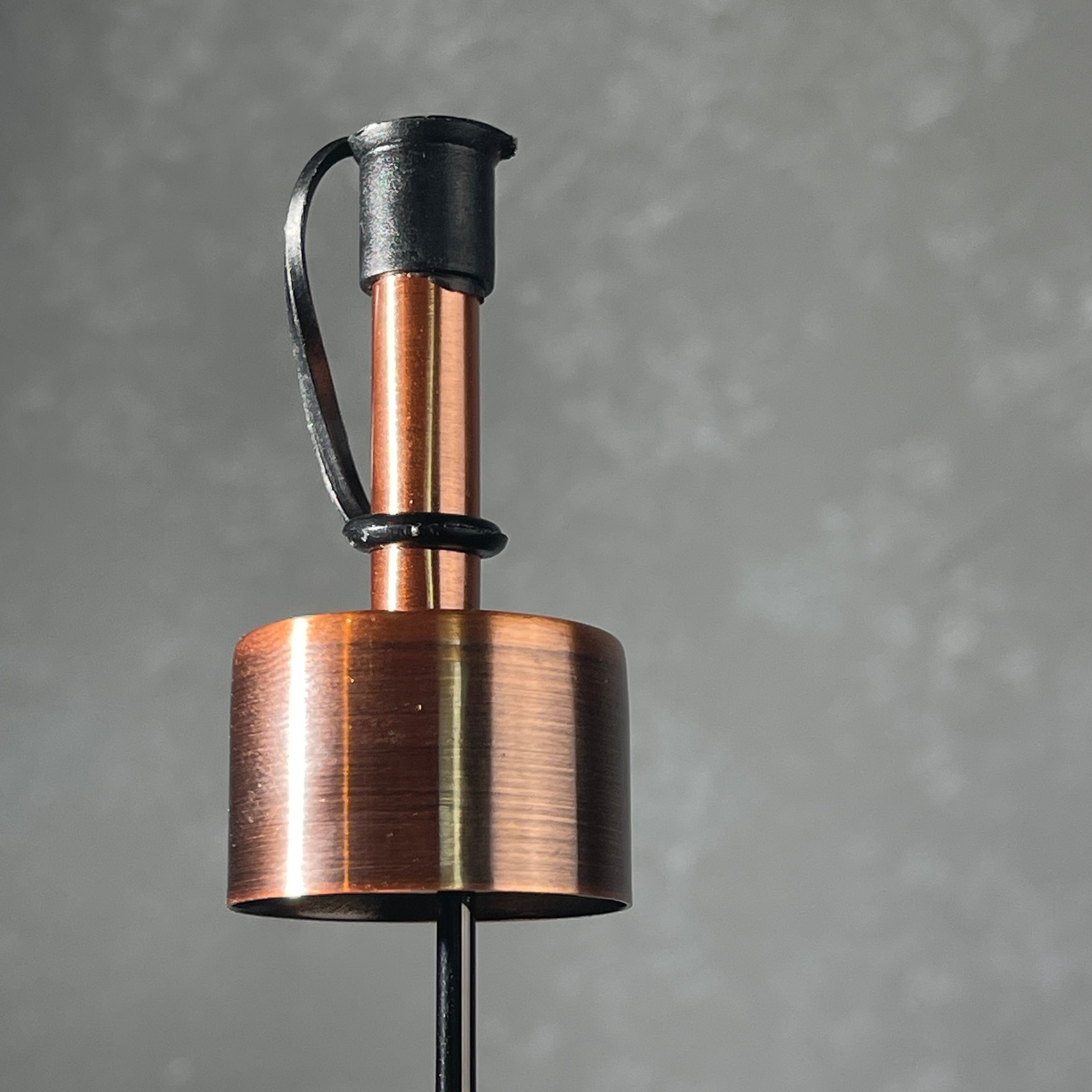 copper finish pour spout fits 28/400 threads