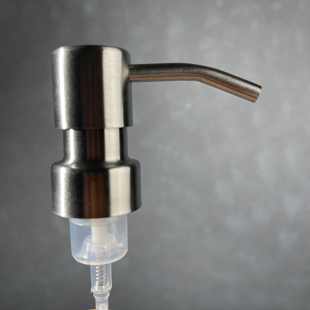 mini-28/400 size foaming soap pump stainless steel
