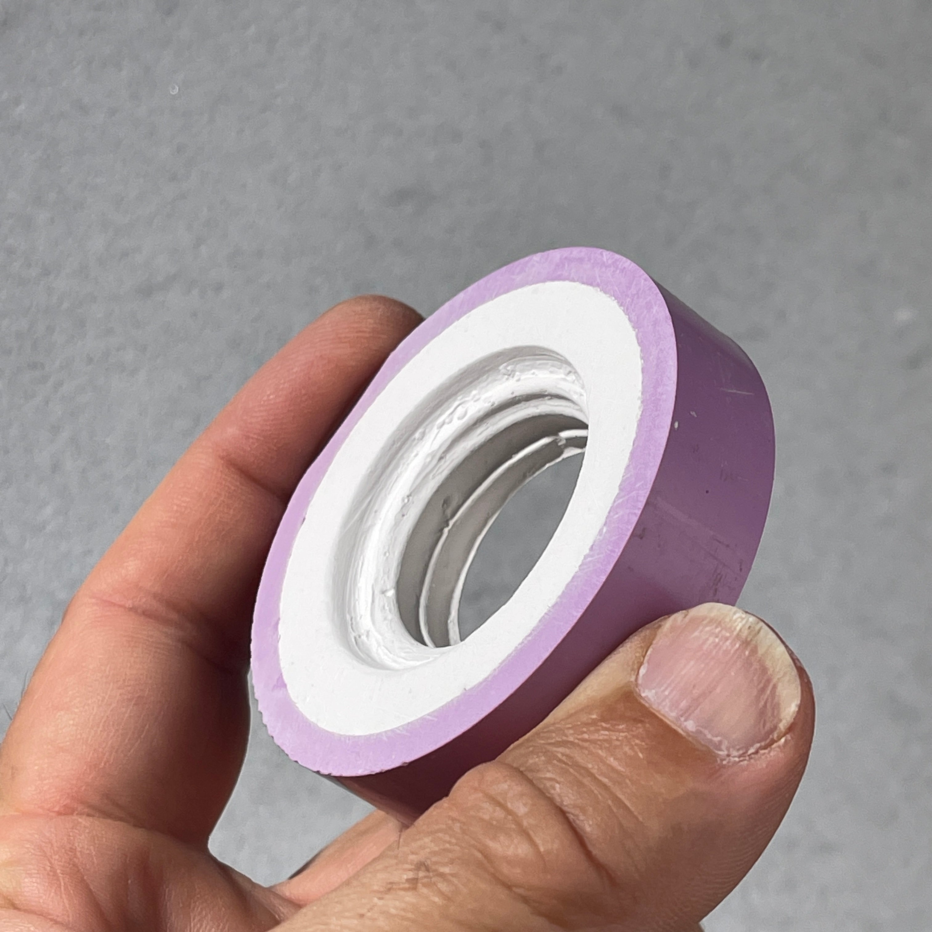 thread mold for making bottle threads in clay