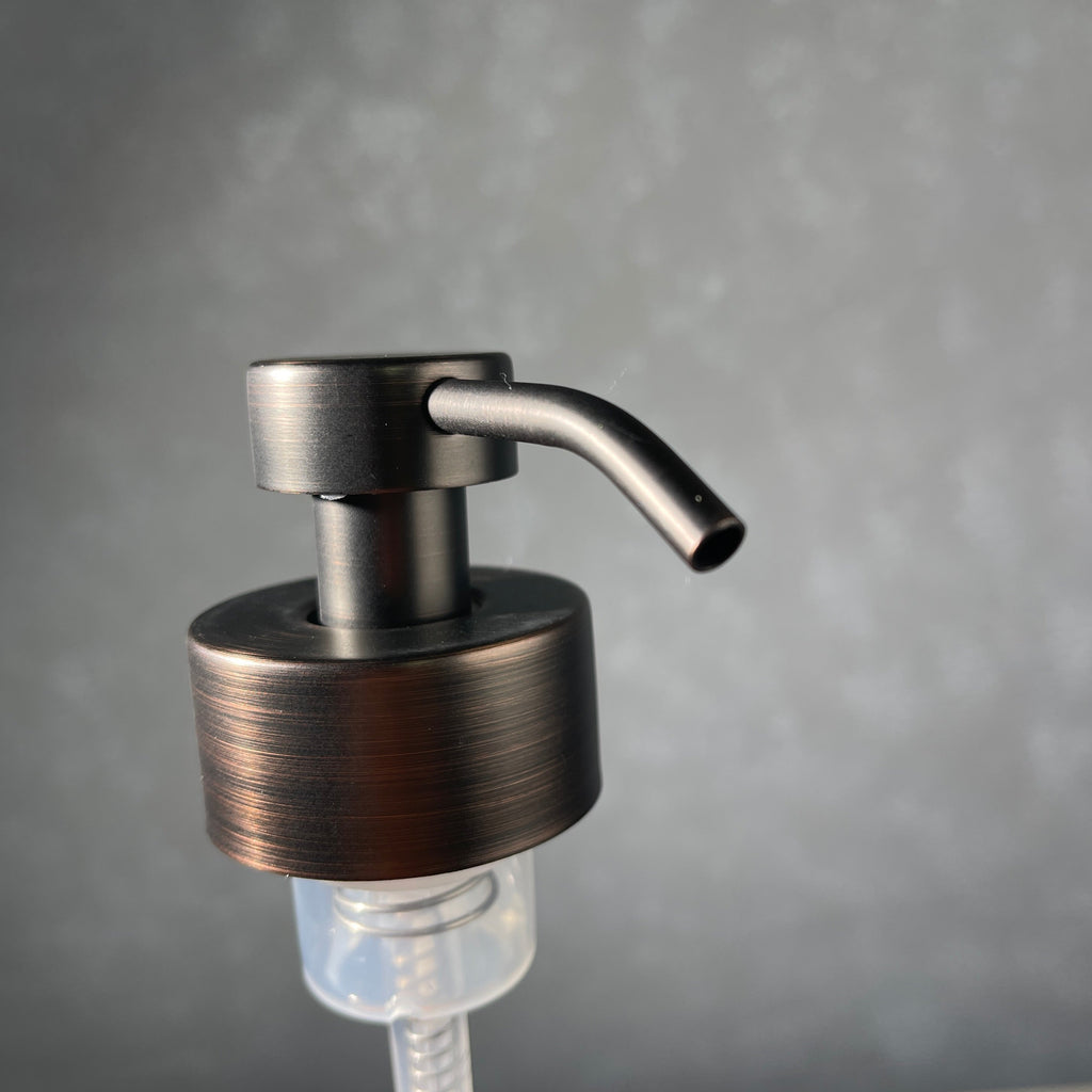 big bronze finish foaming soap dispenser