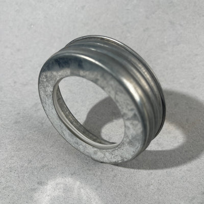 mason jar adapter lid galvanized metal regular mouth