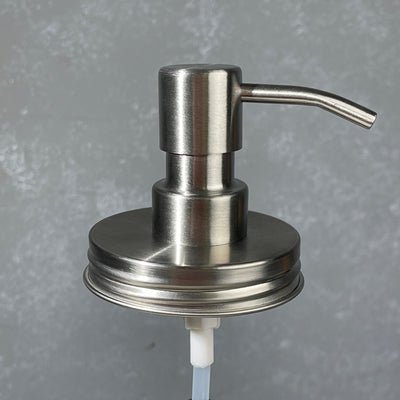 ez pleaser stainless steel canning jar  to soap pump conversion kit