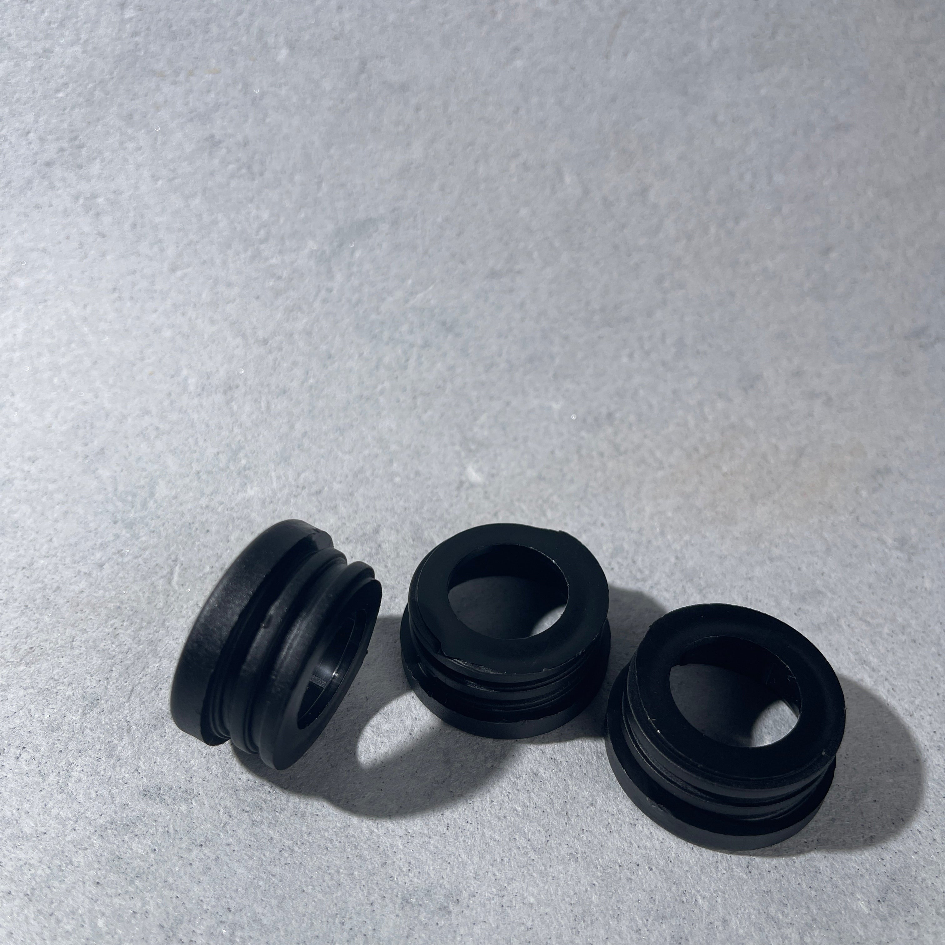 glue down collar threads for attachment of soap pumps