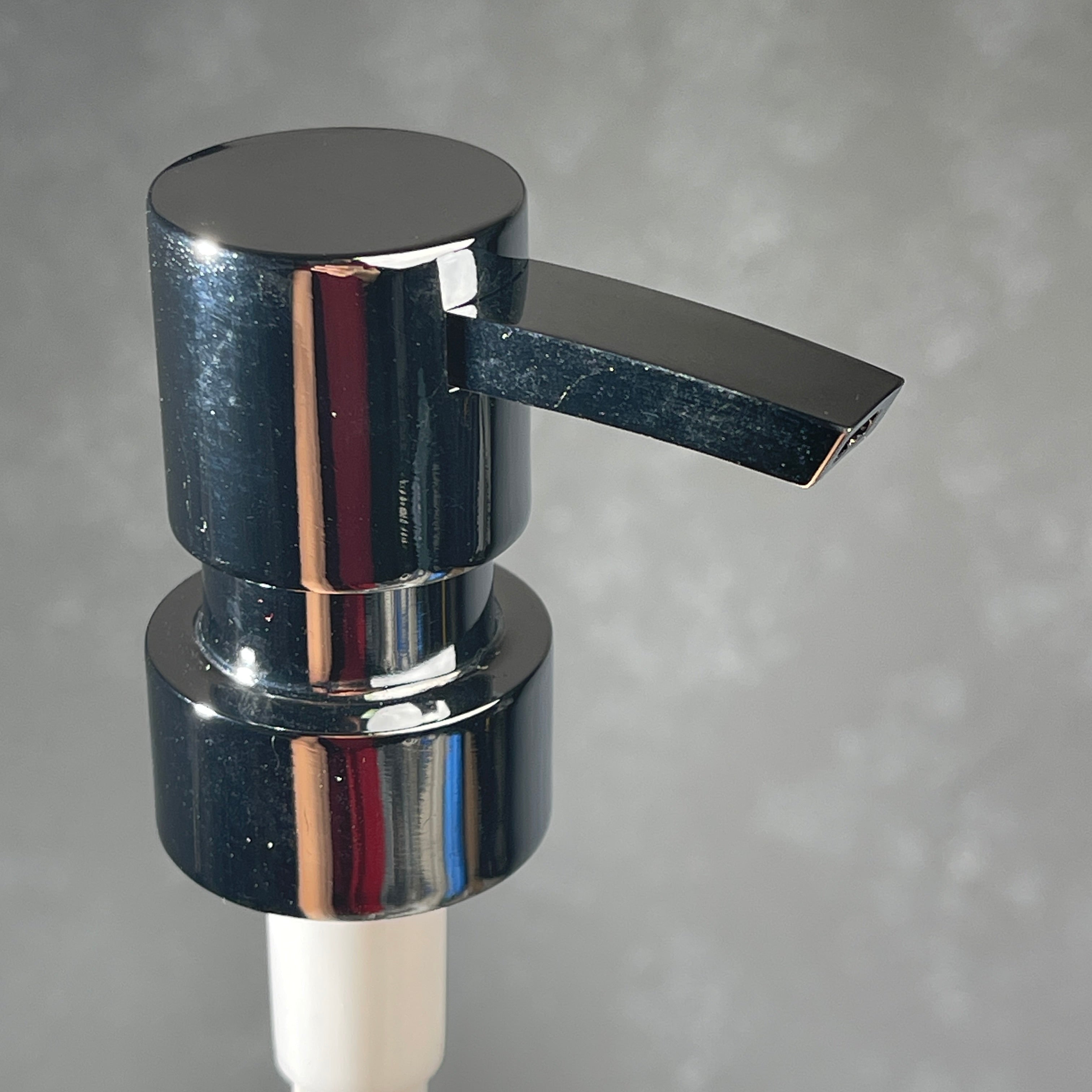 chrome heavy duty flathead soap pump top