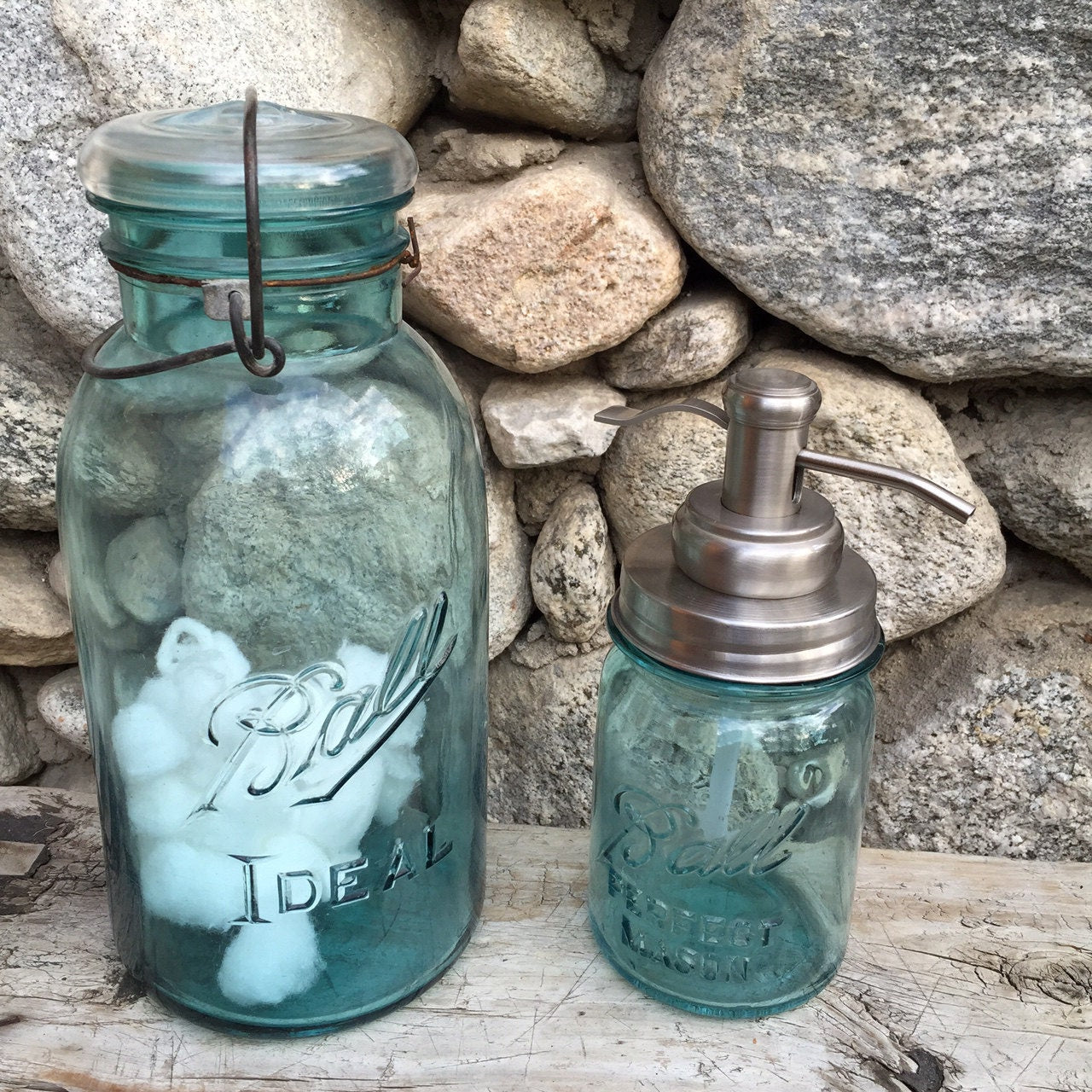 Mason Jar Soap Pump Kit Old Fashioned Well Pump 304 lid
