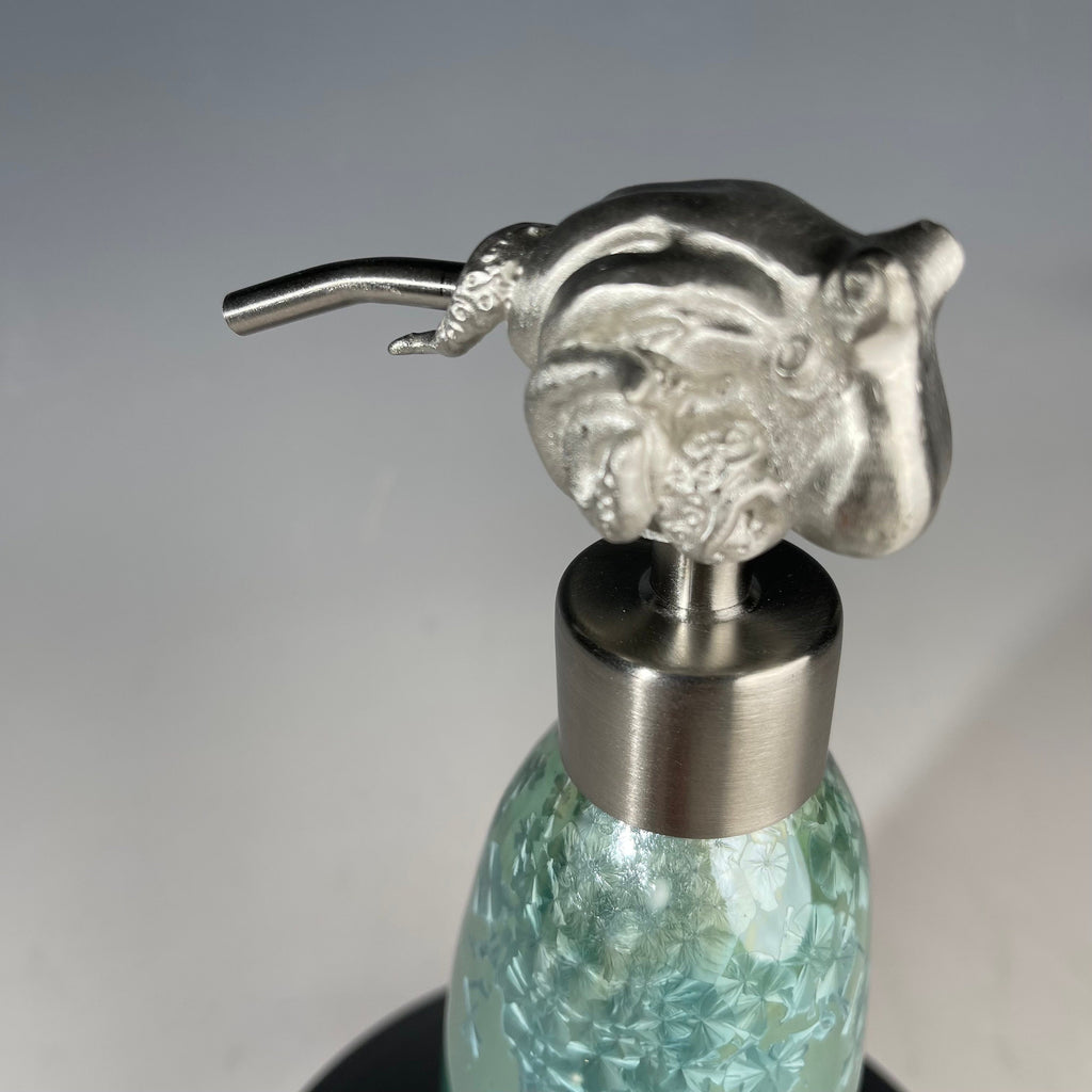 Octopus Soap Pump, Lotion and or Hand Sanitizer Pump Ocean bath, Crystal Sea Fade