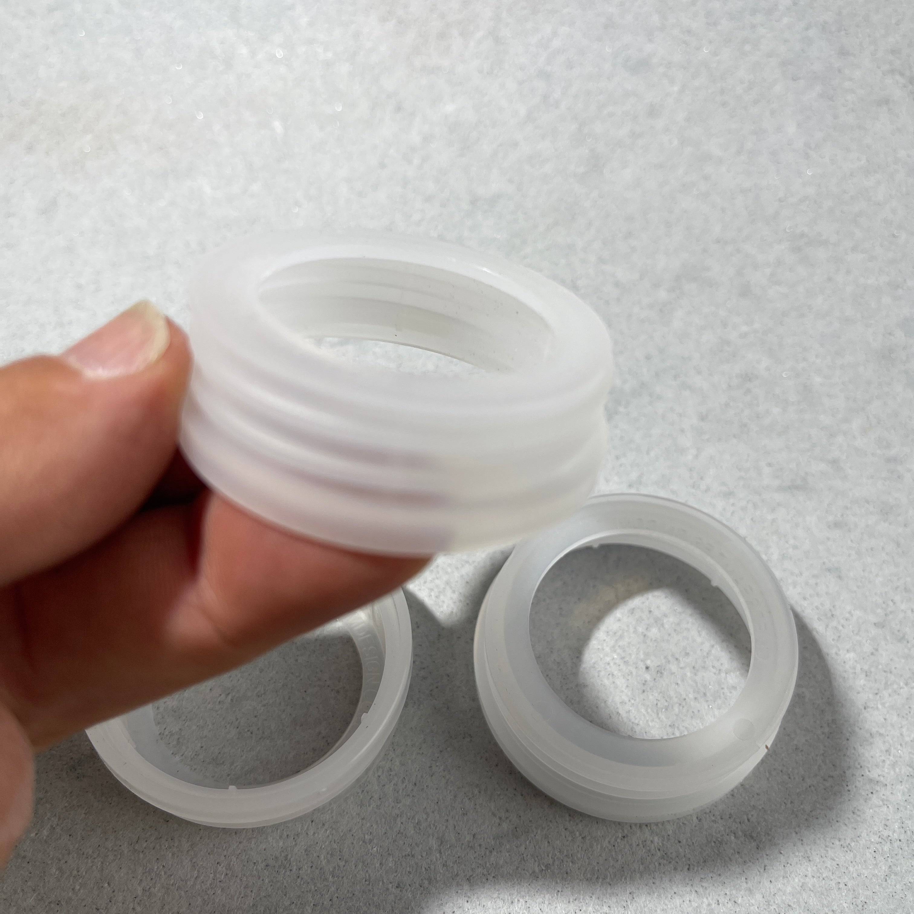 clear collar thread rings for big foamer pumps onedreamdesign TM