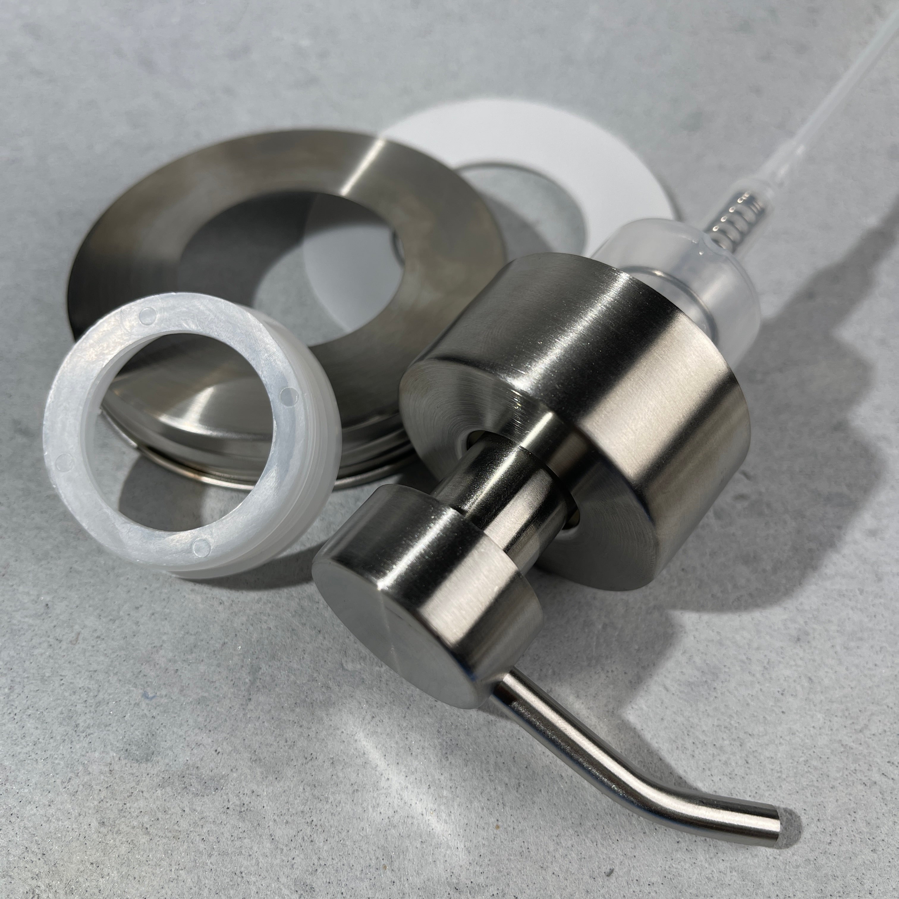 wide mouth mason jar foaming soap pump kit stainless steel