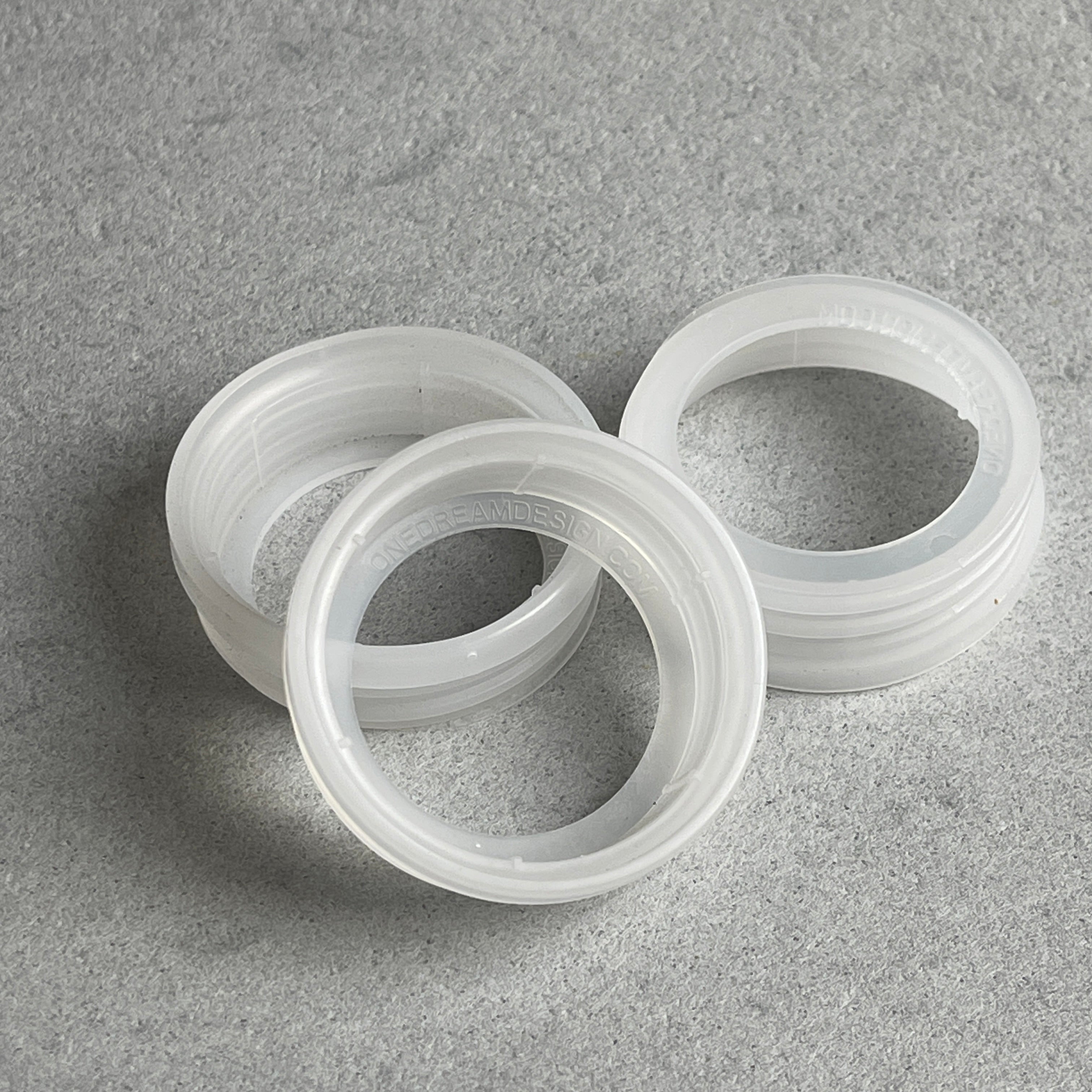 clear collar thread rings for big foamer pumps onedreamdesign TM