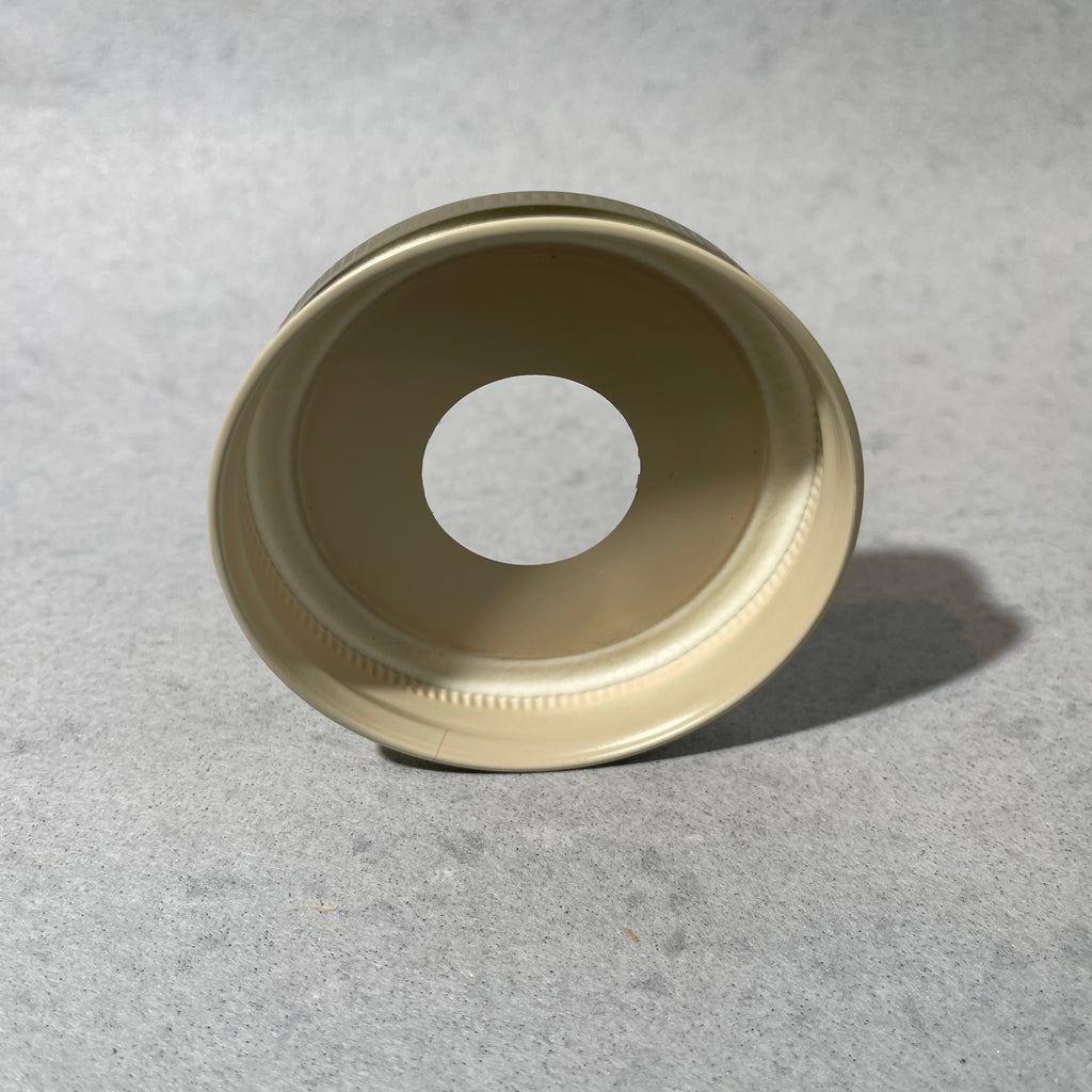 mason jar soap pump lid adapter brass gold regular mouth