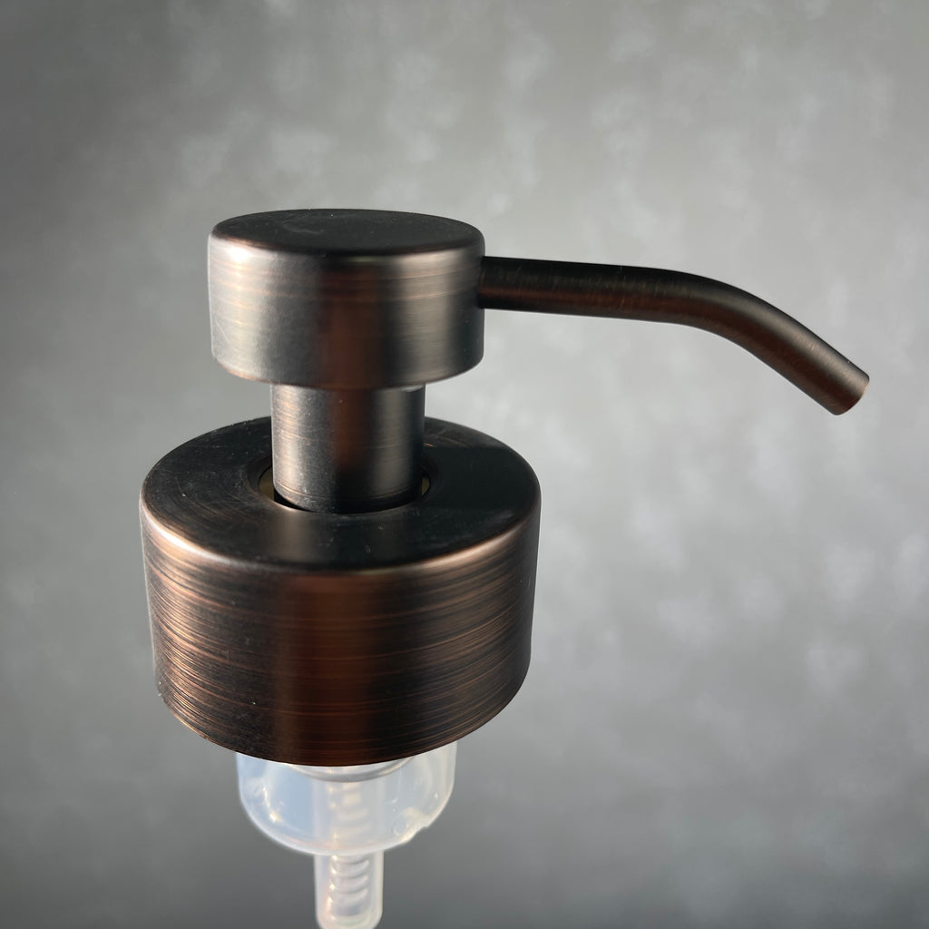 big bronze finish foaming soap dispenser
