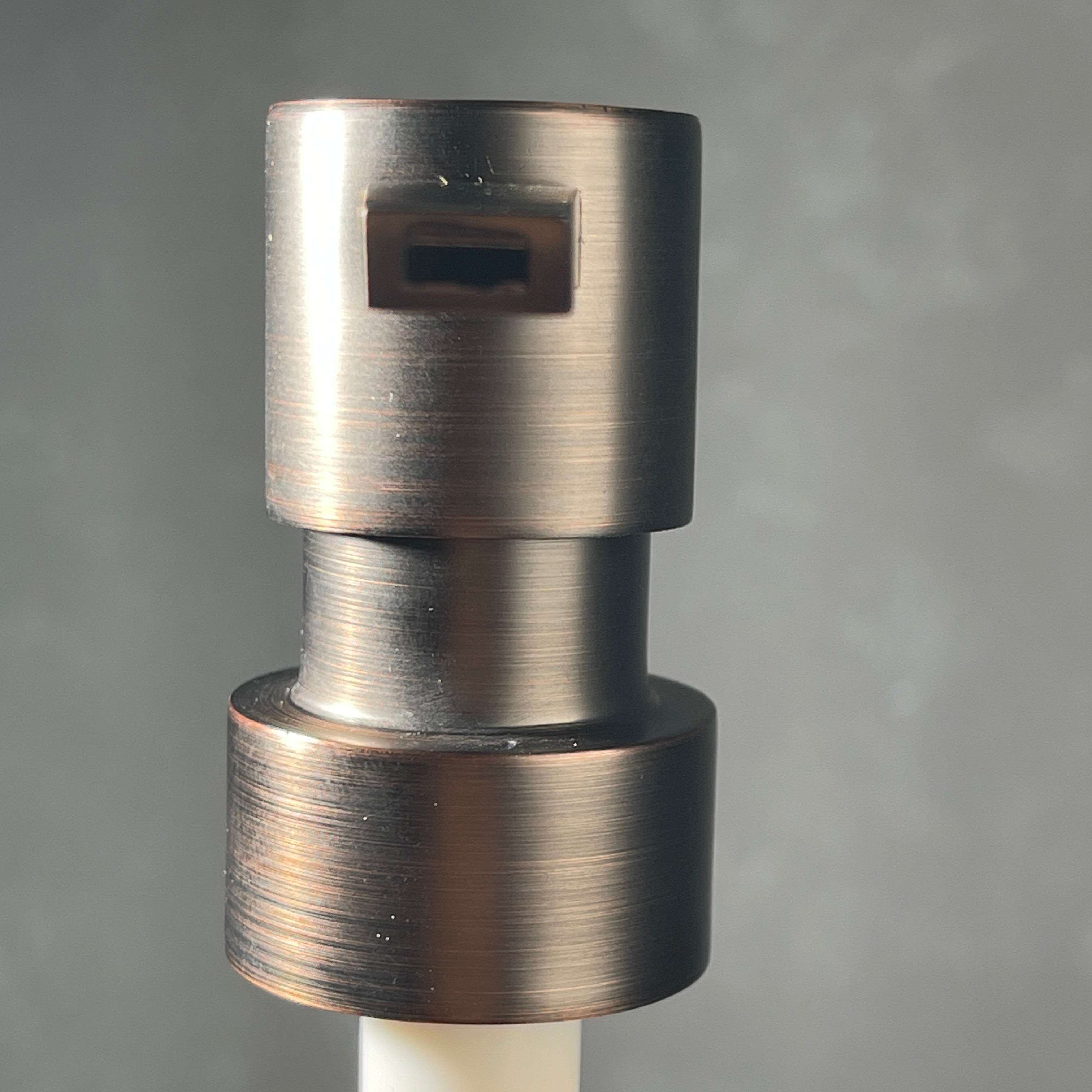 soap pump bronze heavy duty flat head