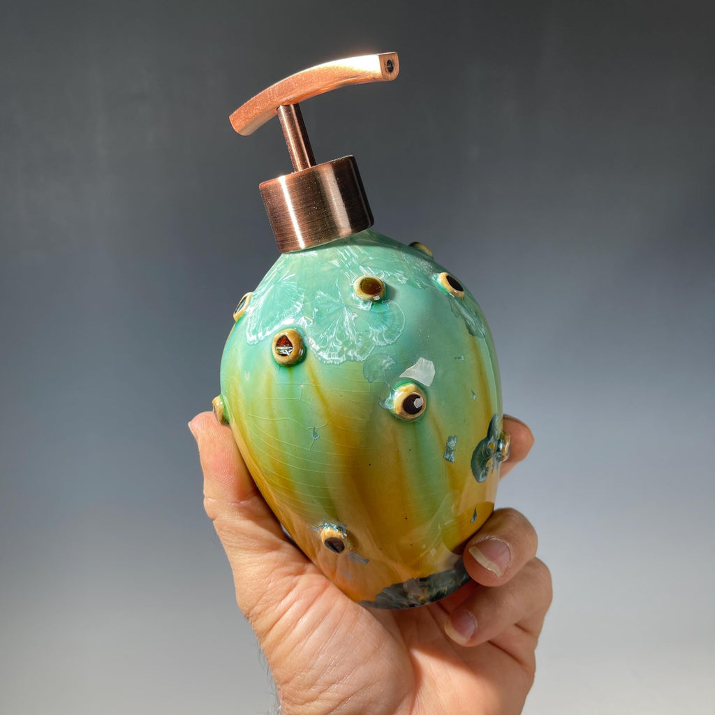 Soap Pump Lotion and Hand Sanitizer Dispenser Unique Handmade Sanitary Ware