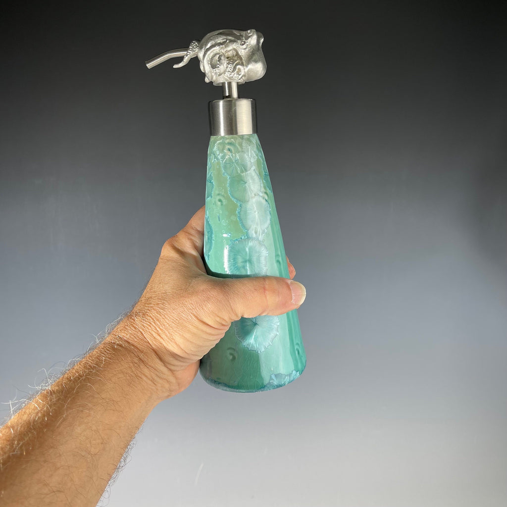 Octopus Soap Pump, Lotion and  Soap Pump  Ocean bath, Crystal Sea Fade