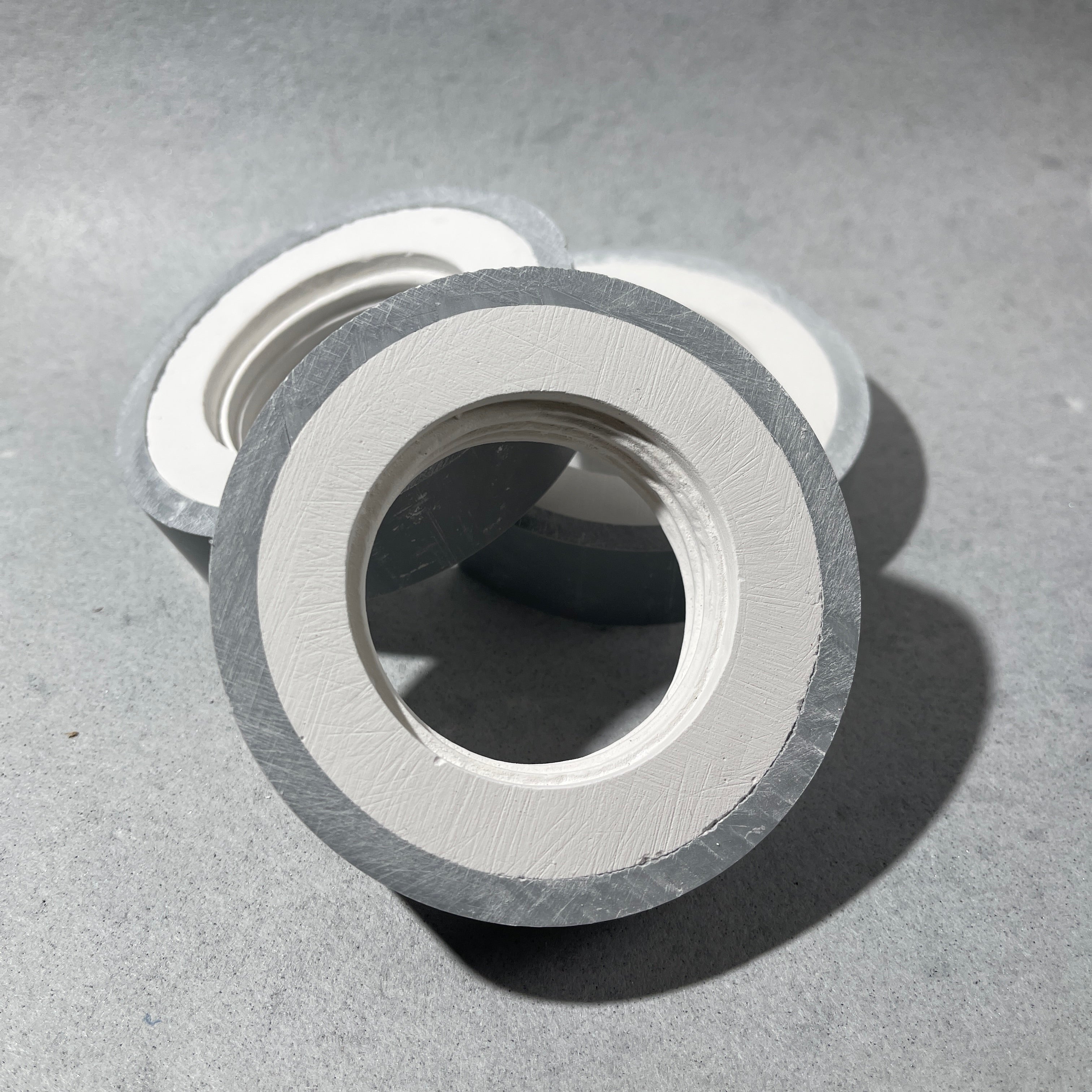 thread mold  foamer pump size for making bottle threads in clay that shrinks 13%