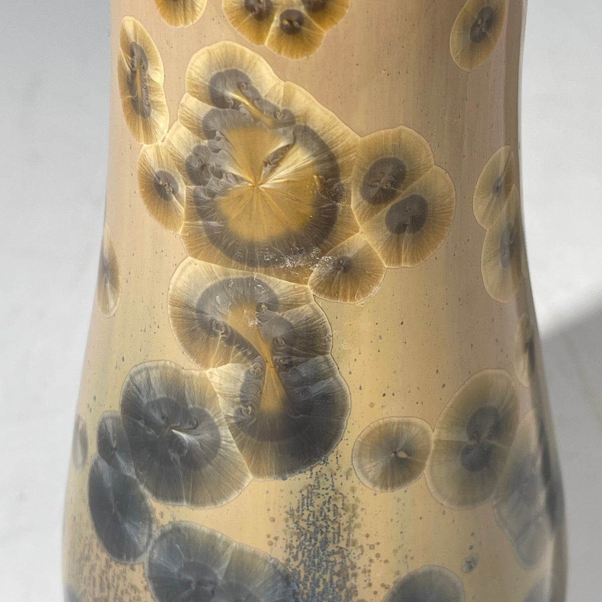 Soap Pump, Lotion and hand soap dispenser, tall, wheat to safflower honey gold to charcoal