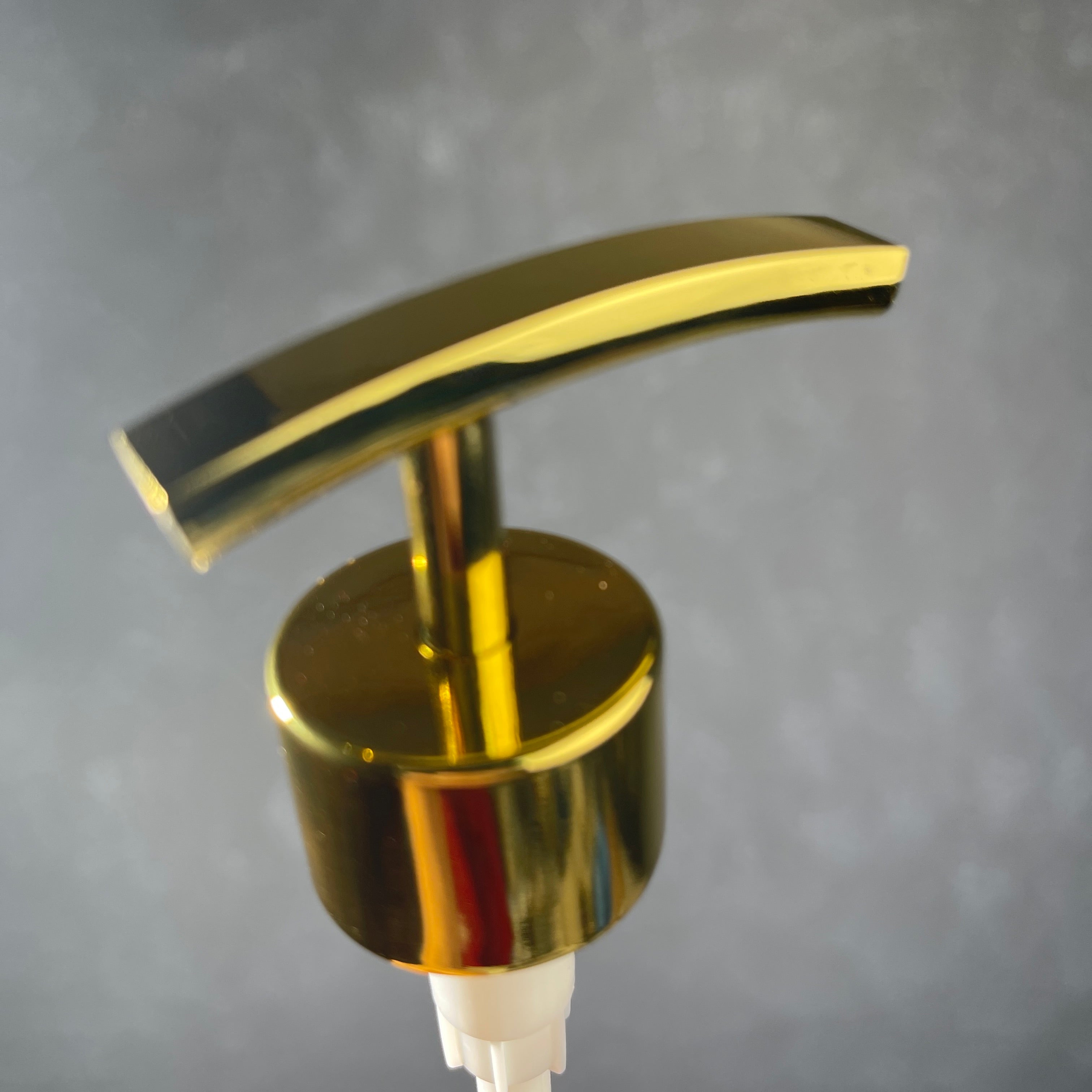 gold finish metal soap dispenser pump rainbow 2cc model