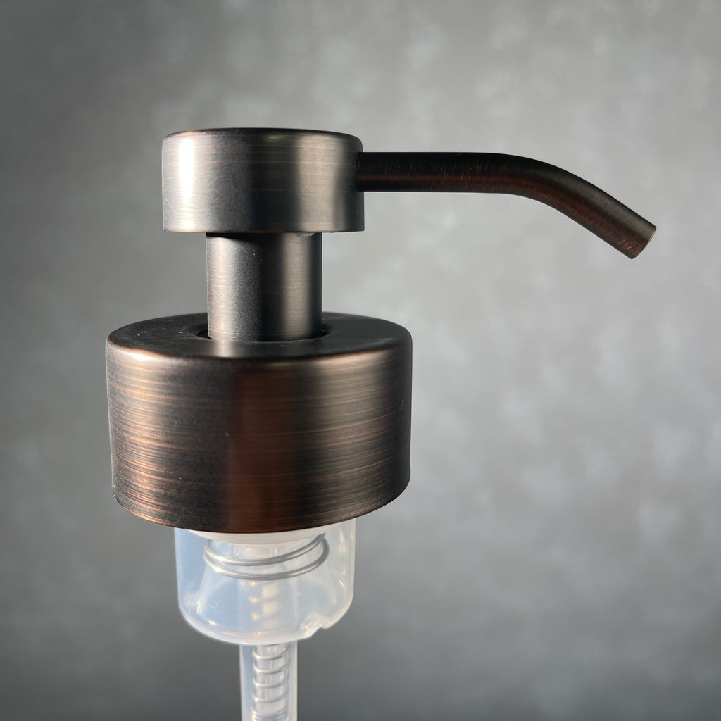big bronze finish foaming soap dispenser