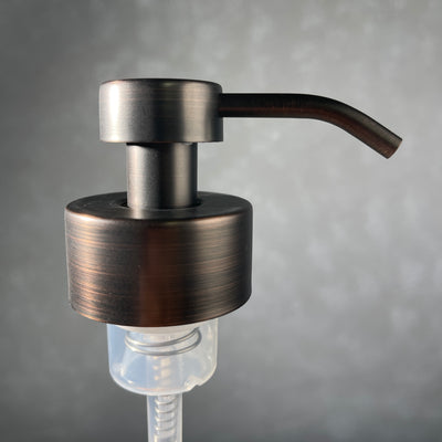 big bronze finish foaming soap dispenser