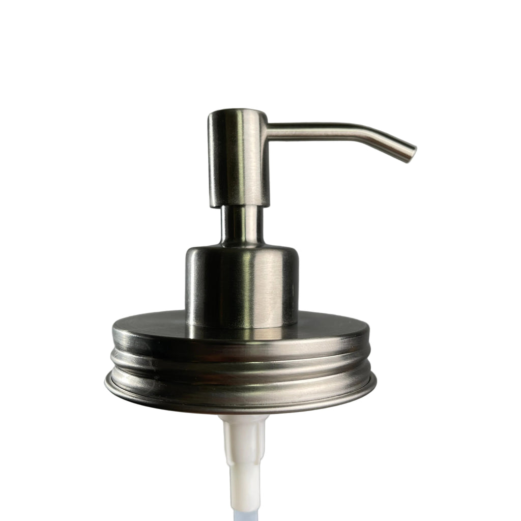 mason jar soap pump kit stainless steel slim and sleek stainless steel soap pump