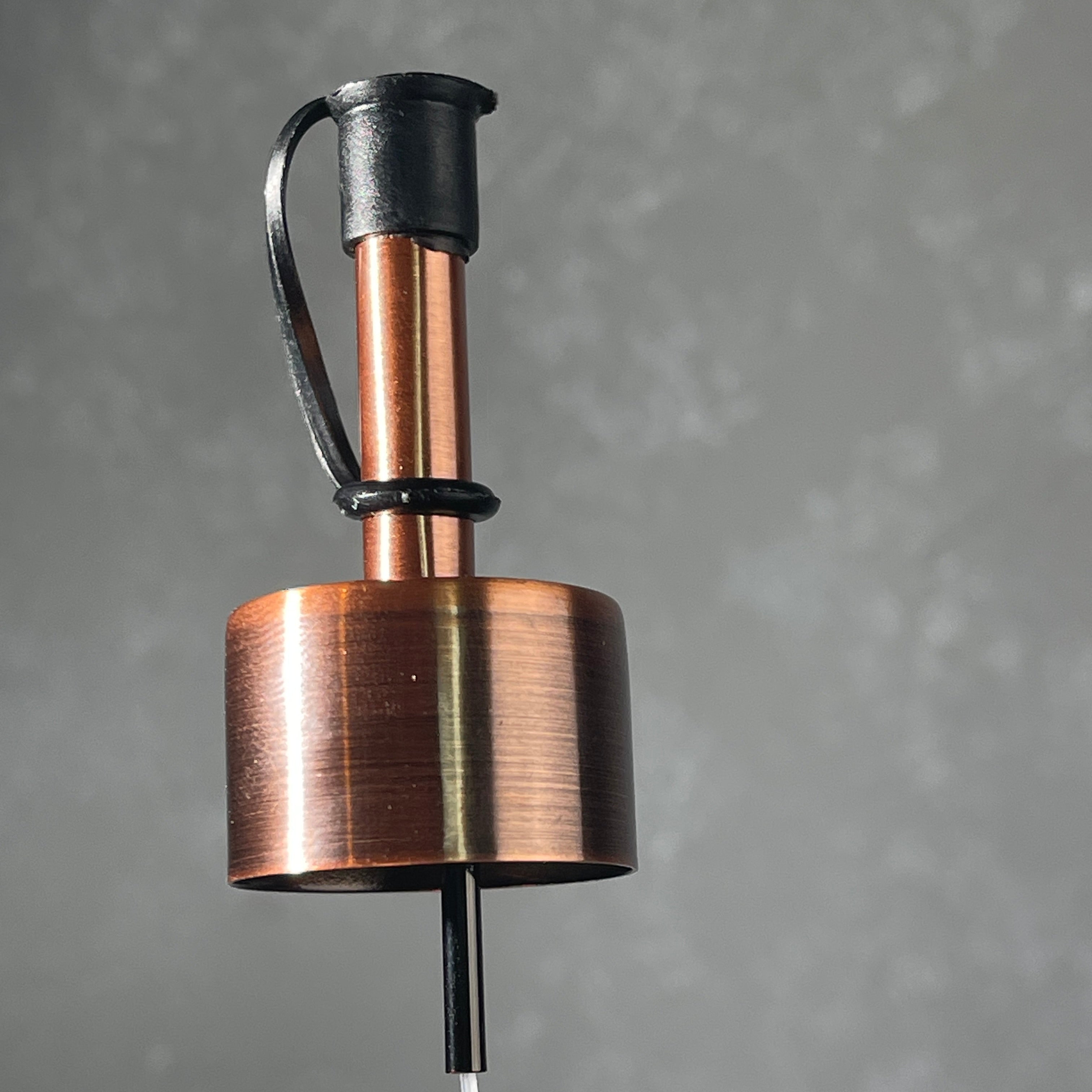 copper finish pour spout fits 28/400 threads