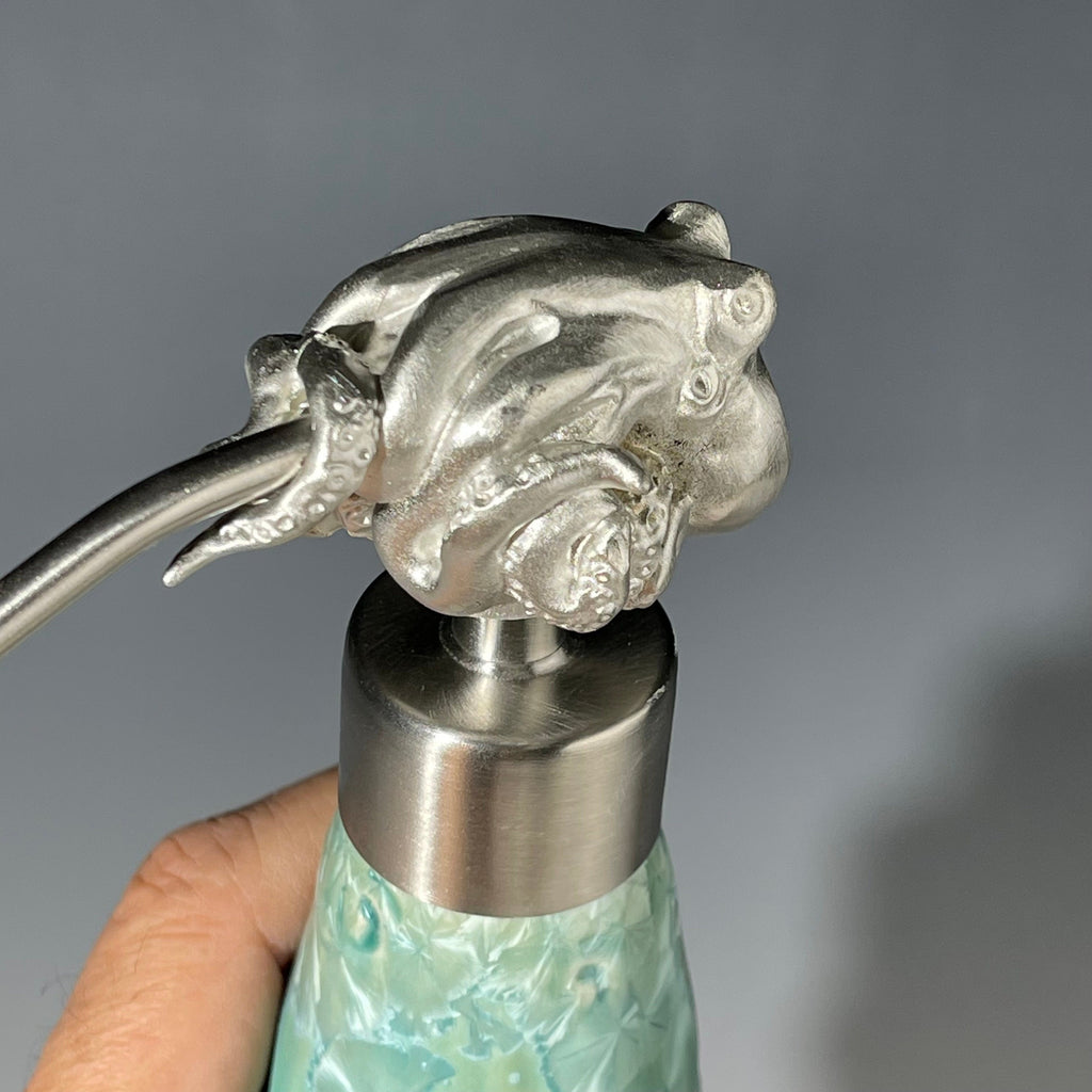 Octopus Soap Pump, Lotion and  Soap Pump  Ocean bath, Crystal Sea Fade