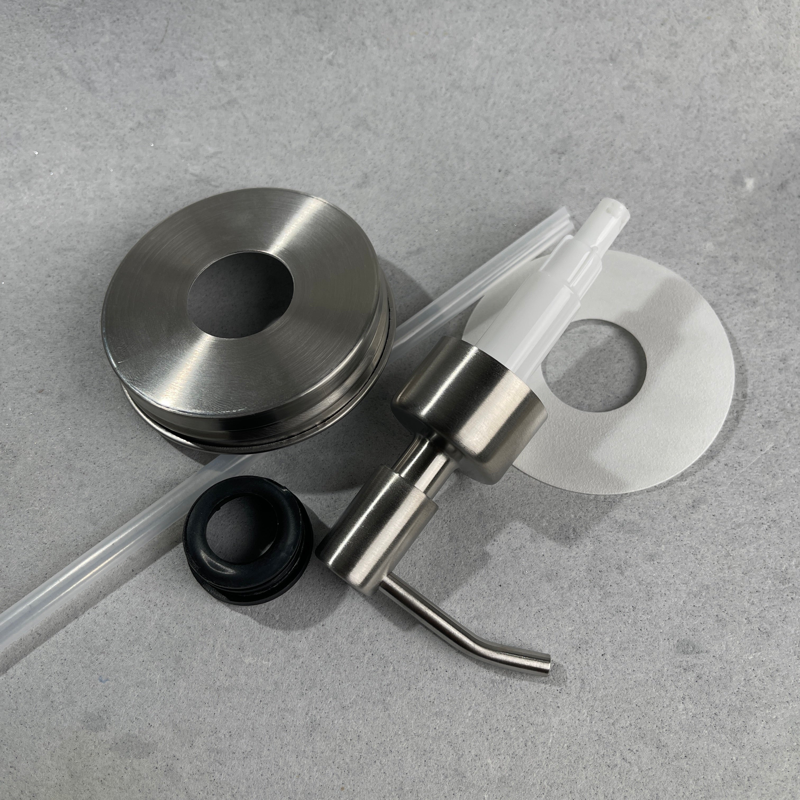mason jar soap pump kit stainless steel slim and sleek stainless steel soap pump