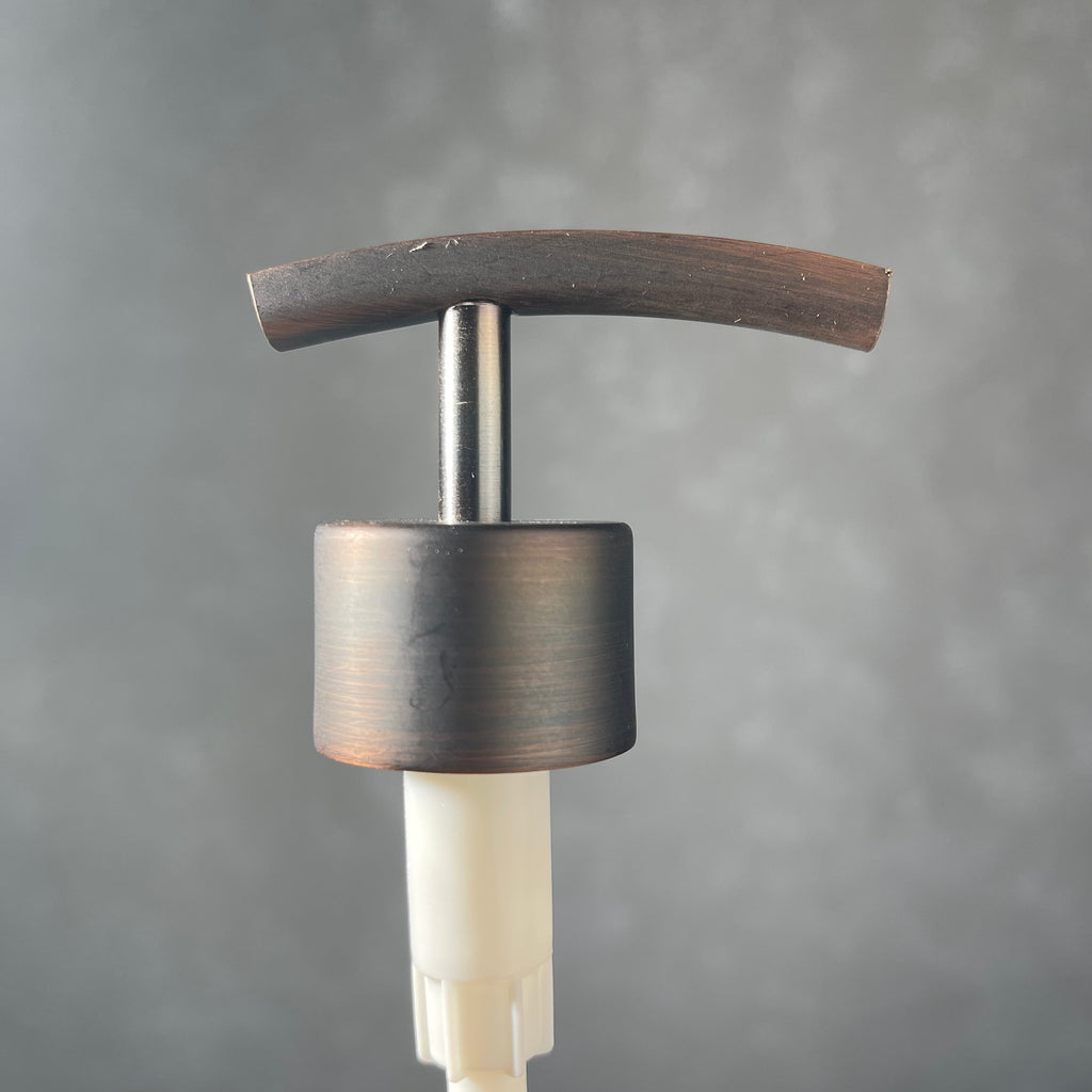 Soap dispenser top broze finish rainbow model