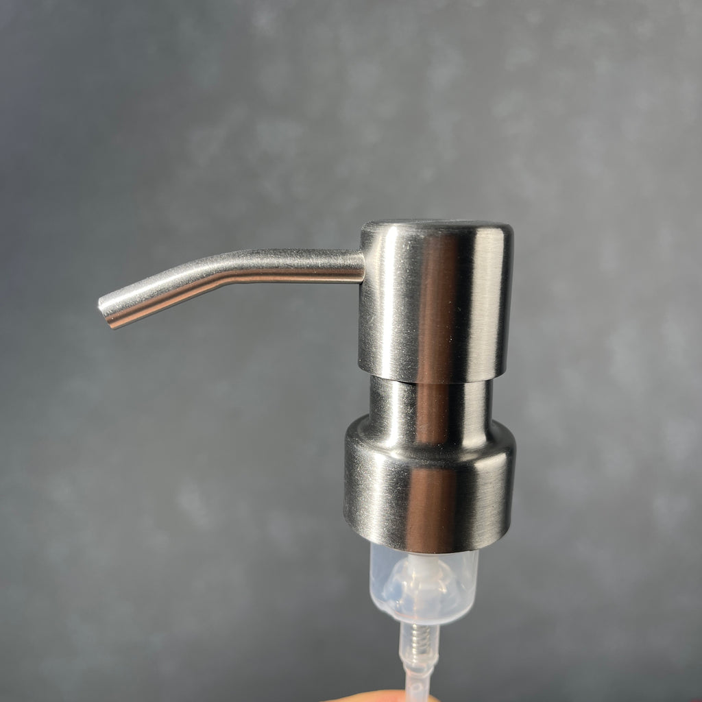 mini-28/400 size foaming soap pump stainless steel
