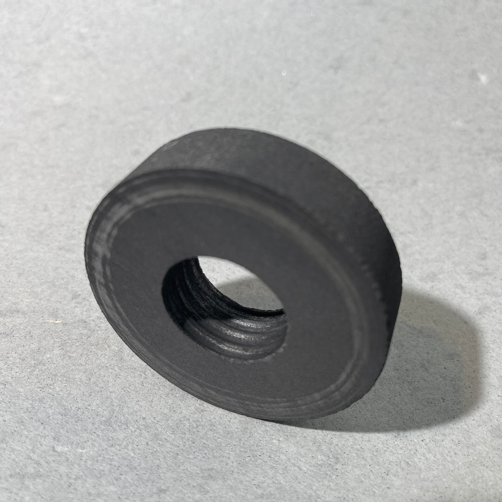 graphite thread mold tool for hot glass